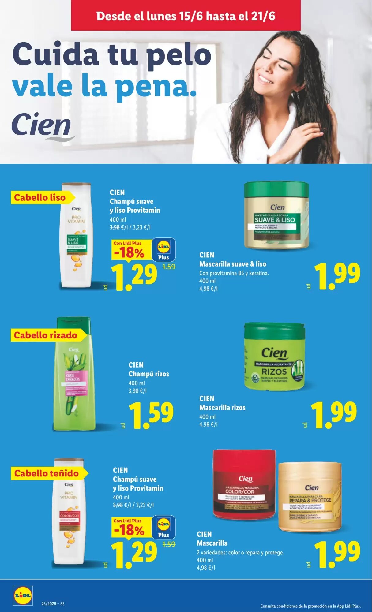 Folleto promocional de Lidl válido desde el 15/06/2026 - Página 34.