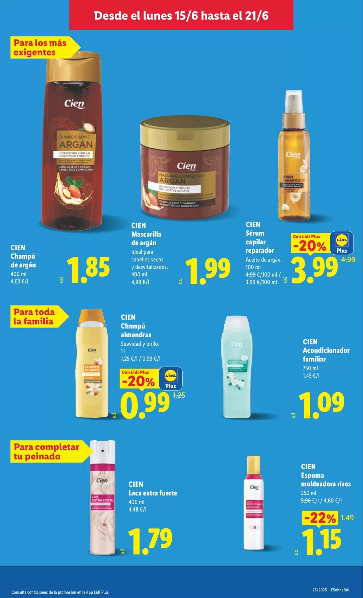 Folleto promocional de Lidl válido desde el 15/06/2026 - Página 35.