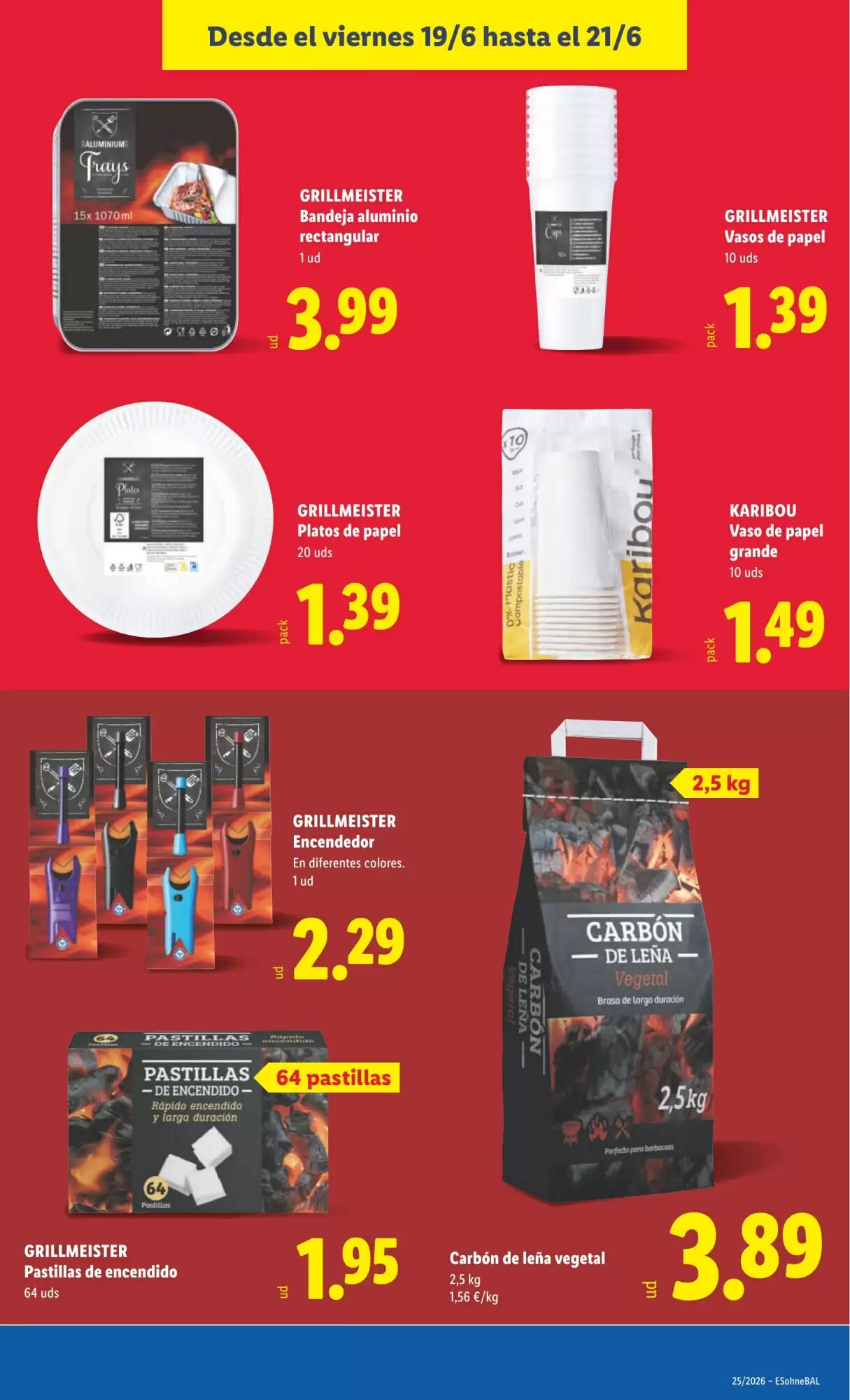 Folleto promocional de Lidl válido desde el 15/06/2026 - Página 39.