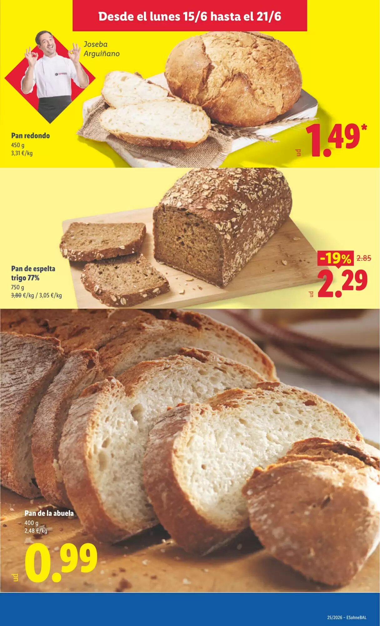 Folleto promocional de Lidl válido desde el 15/06/2026 - Página 5.