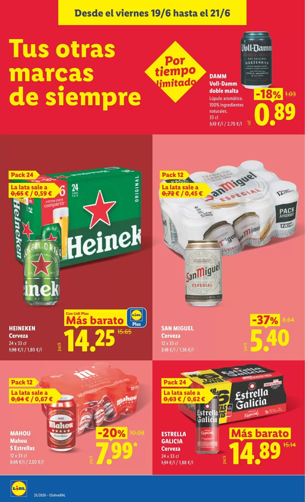 Folleto promocional de Lidl válido desde el 15/06/2026 - Página 50.