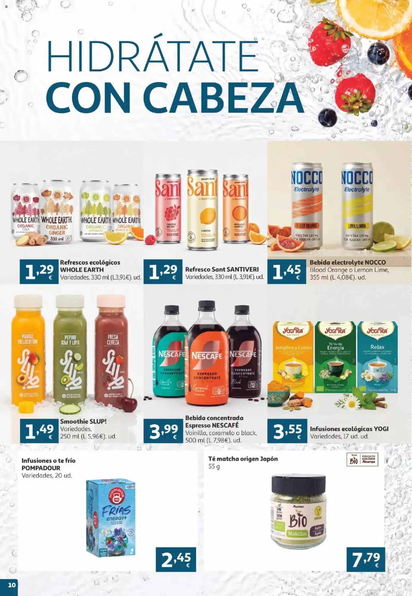 Folleto promocional de Alcampo válido desde el 16/06/2026 - Página 10.
