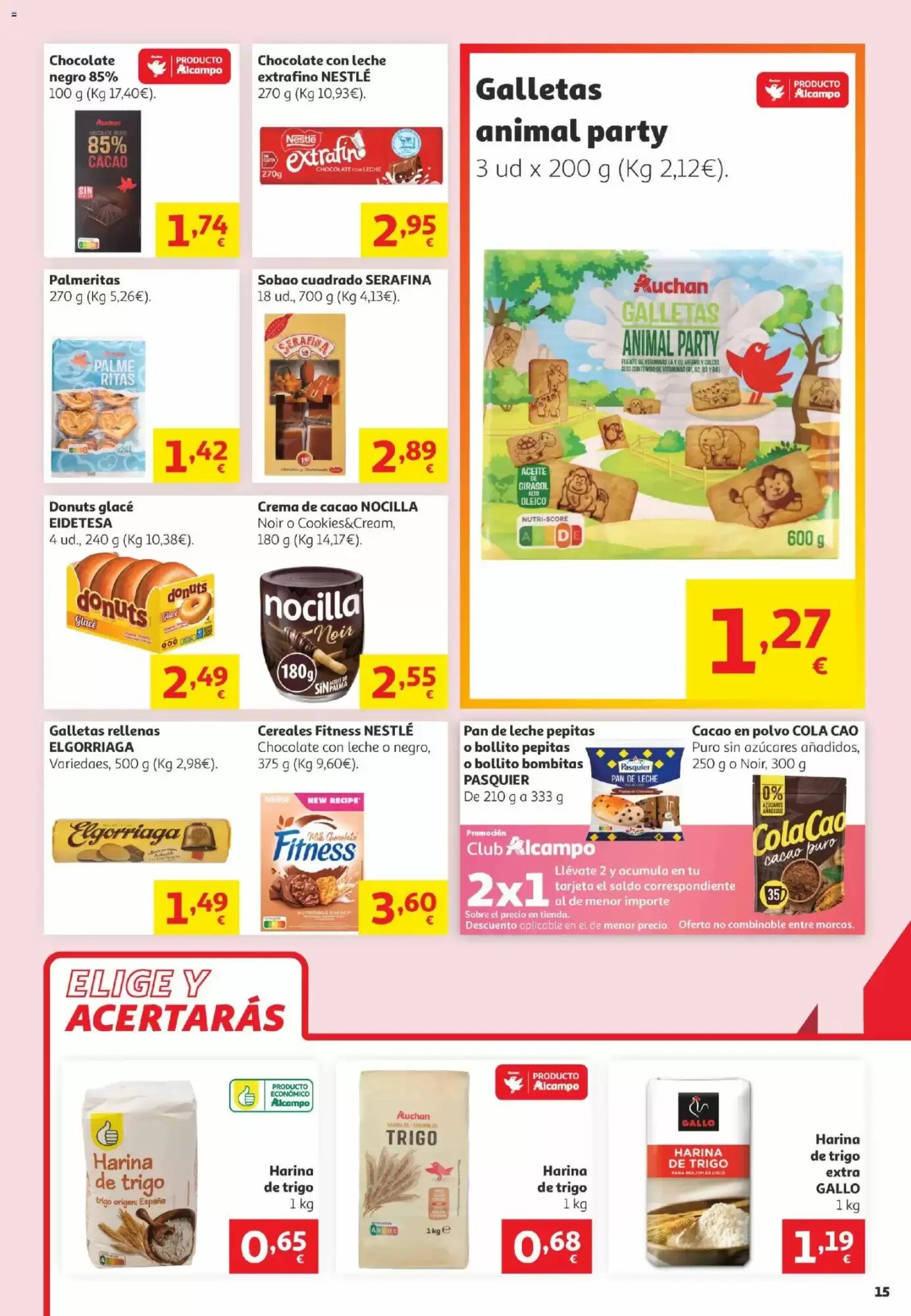 Folleto promocional de Alcampo válido desde el 16/06/2026 - Página 15.