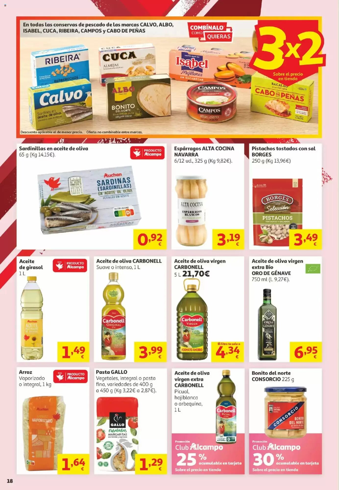 Folleto promocional de Alcampo válido desde el 16/06/2026 - Página 18.
