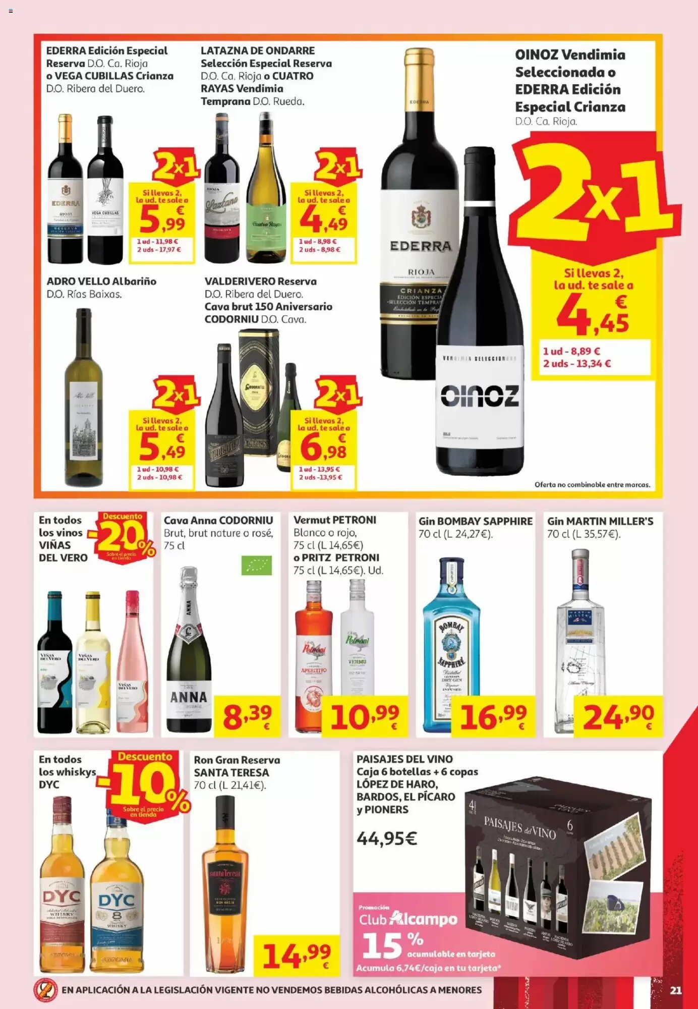 Folleto promocional de Alcampo válido desde el 16/06/2026 - Página 21.