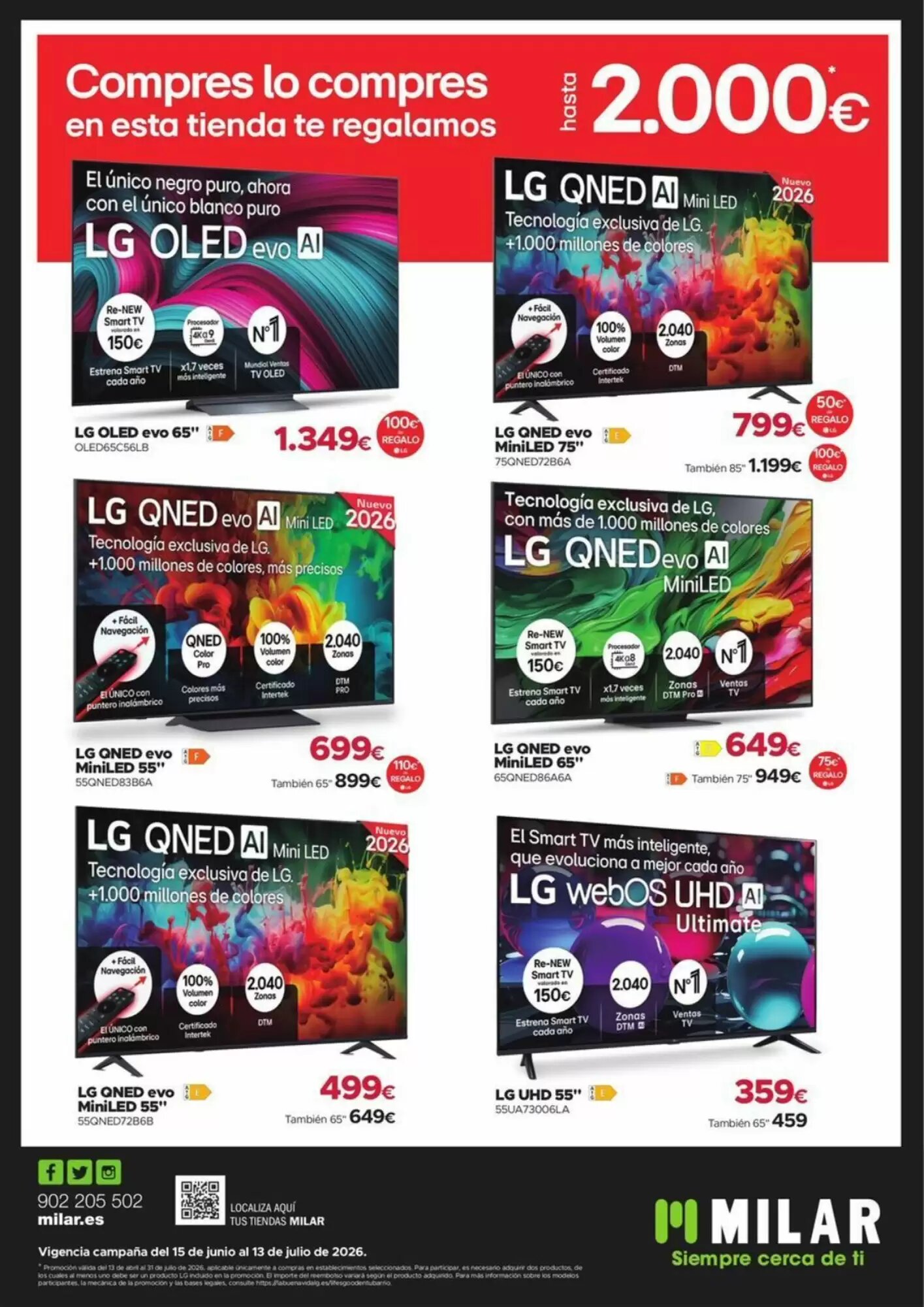 Folleto promocional de Milar válido desde el 16/06/2026 - Página 4.