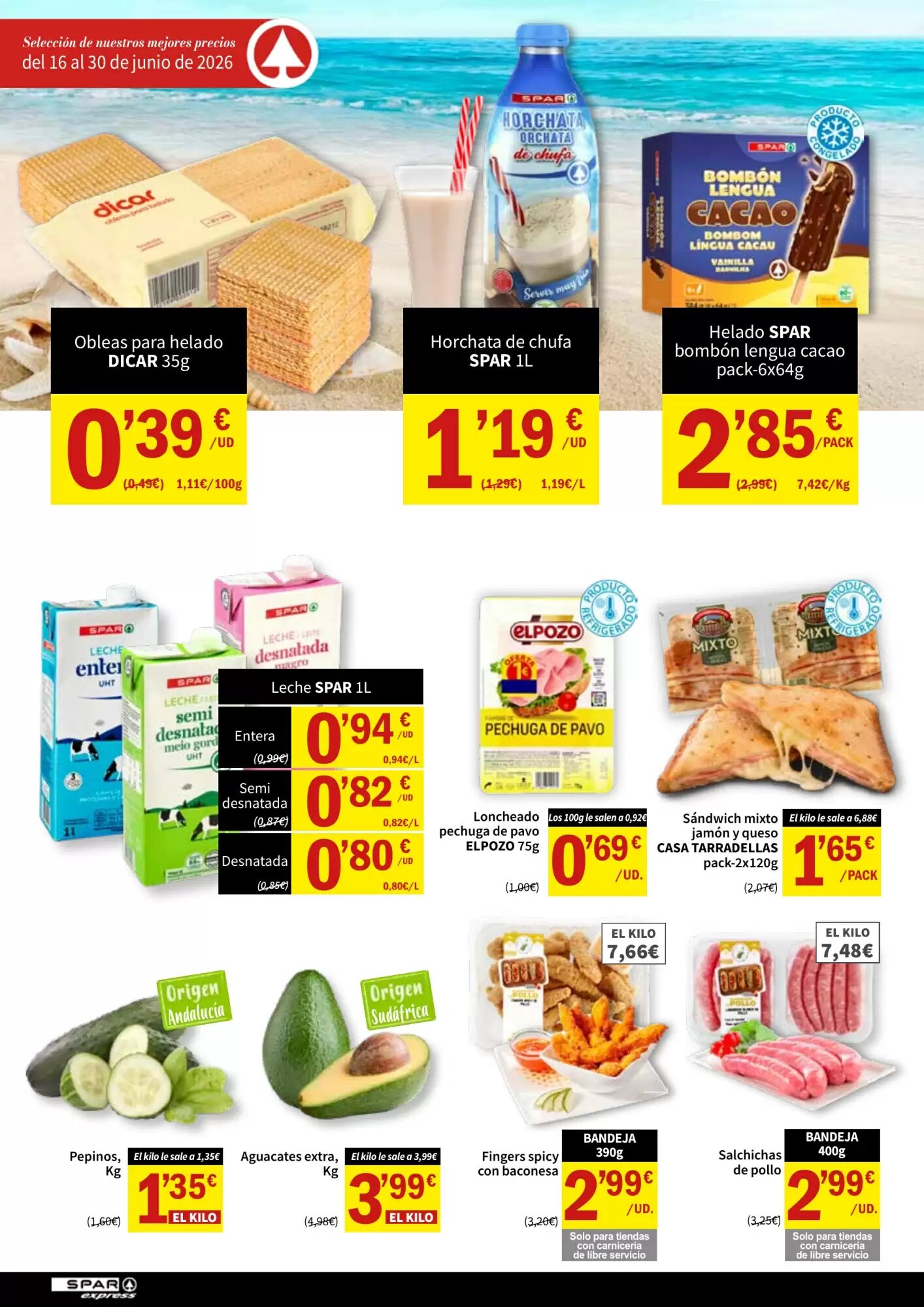 Folleto promocional de Spar válido desde el 16/06/2026 - Página 2.
