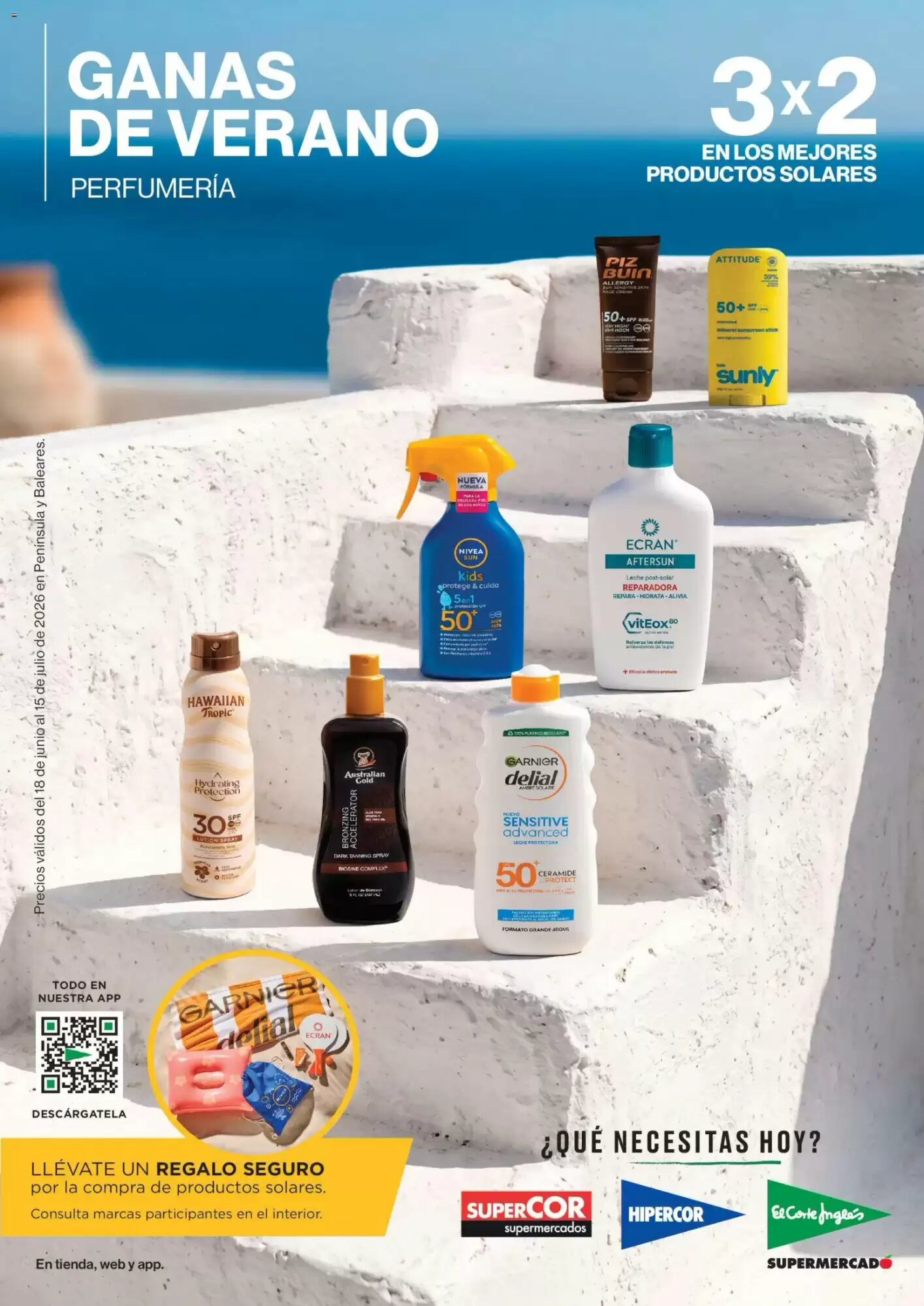 Folleto promocional de Hipercor válido desde el 18/06/2026 - Página 1.