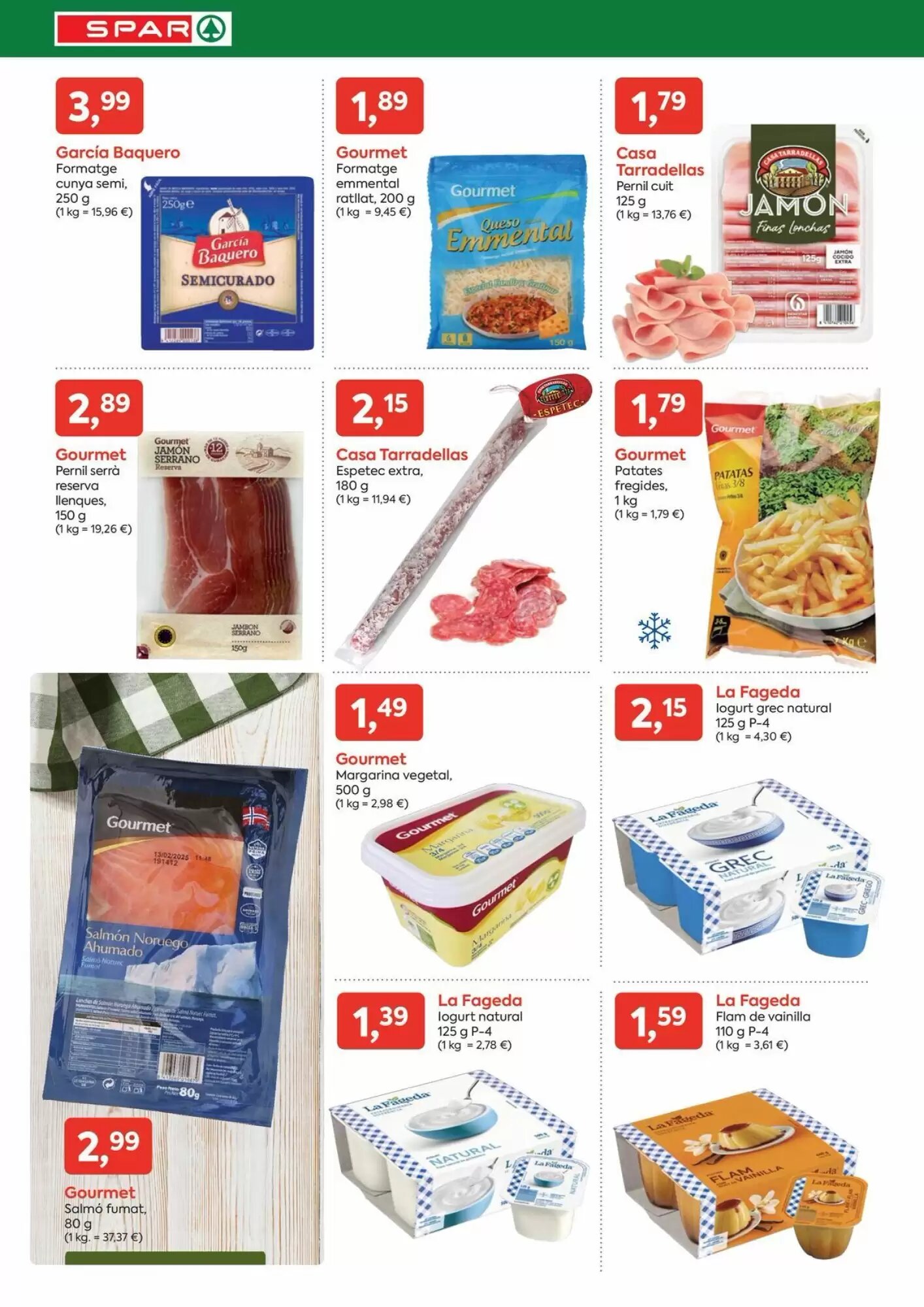 Folleto promocional de Spar válido desde el 19/06/2026 - Página 4.