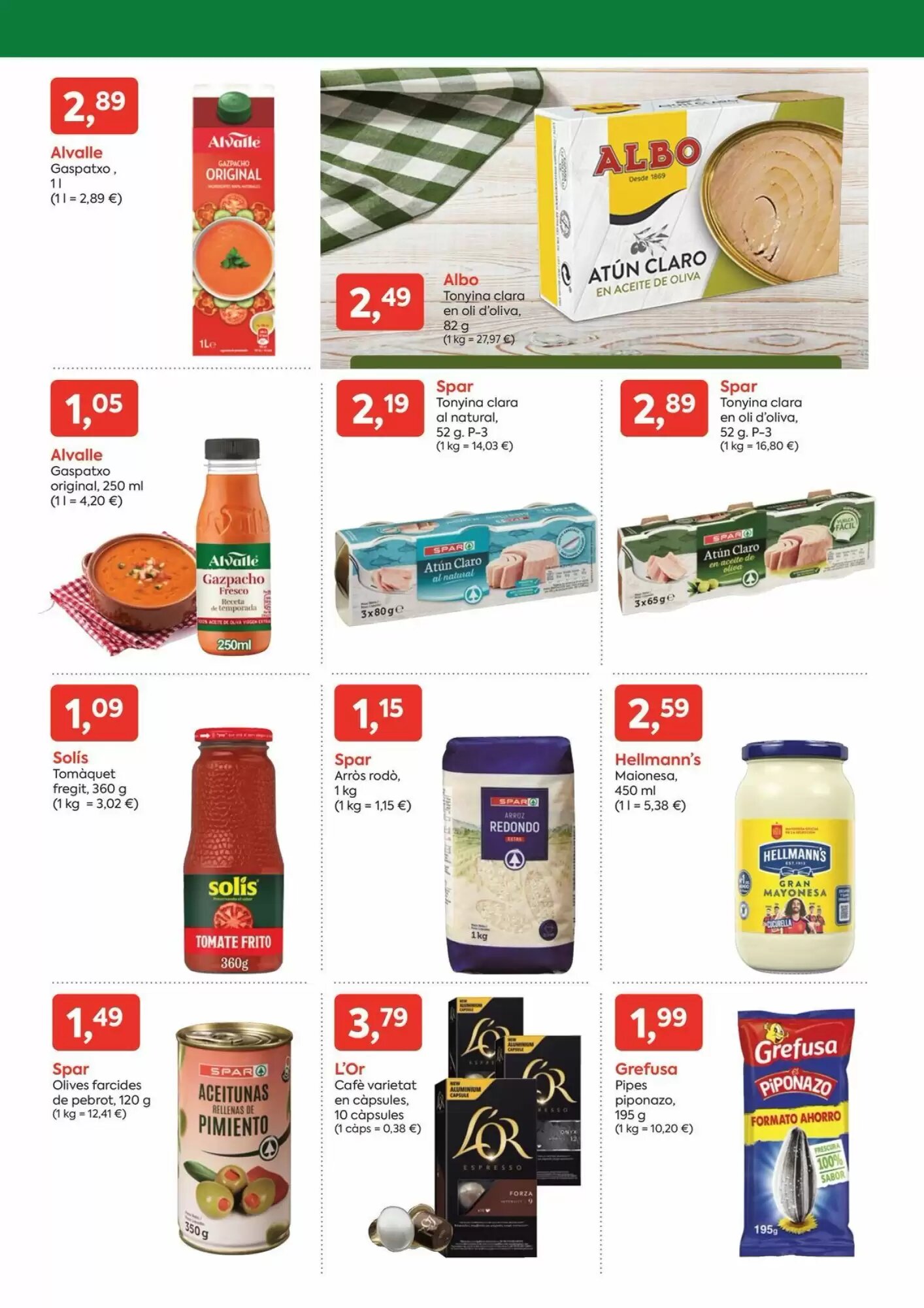 Folleto promocional de Spar válido desde el 19/06/2026 - Página 5.