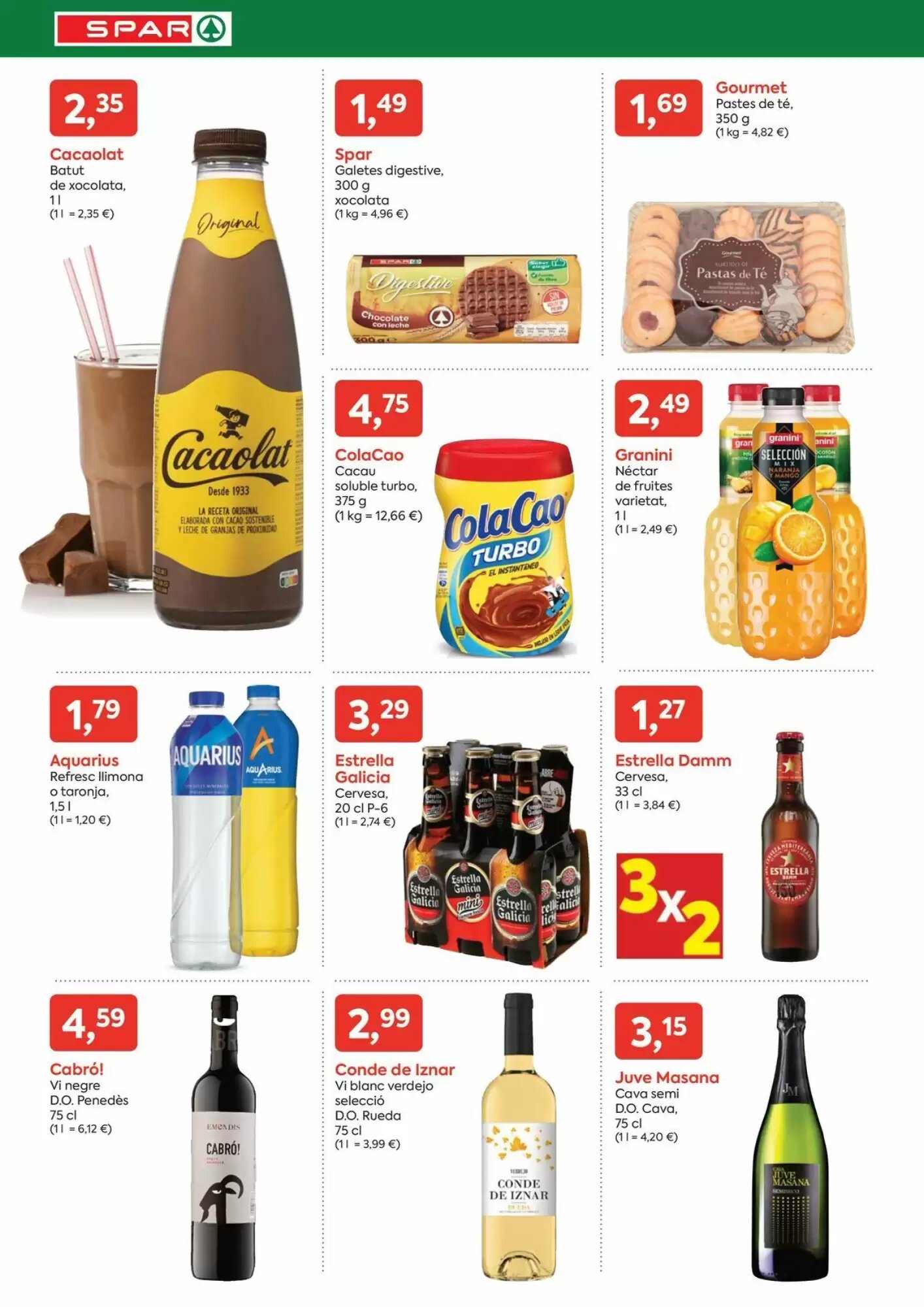 Folleto promocional de Spar válido desde el 19/06/2026 - Página 6.