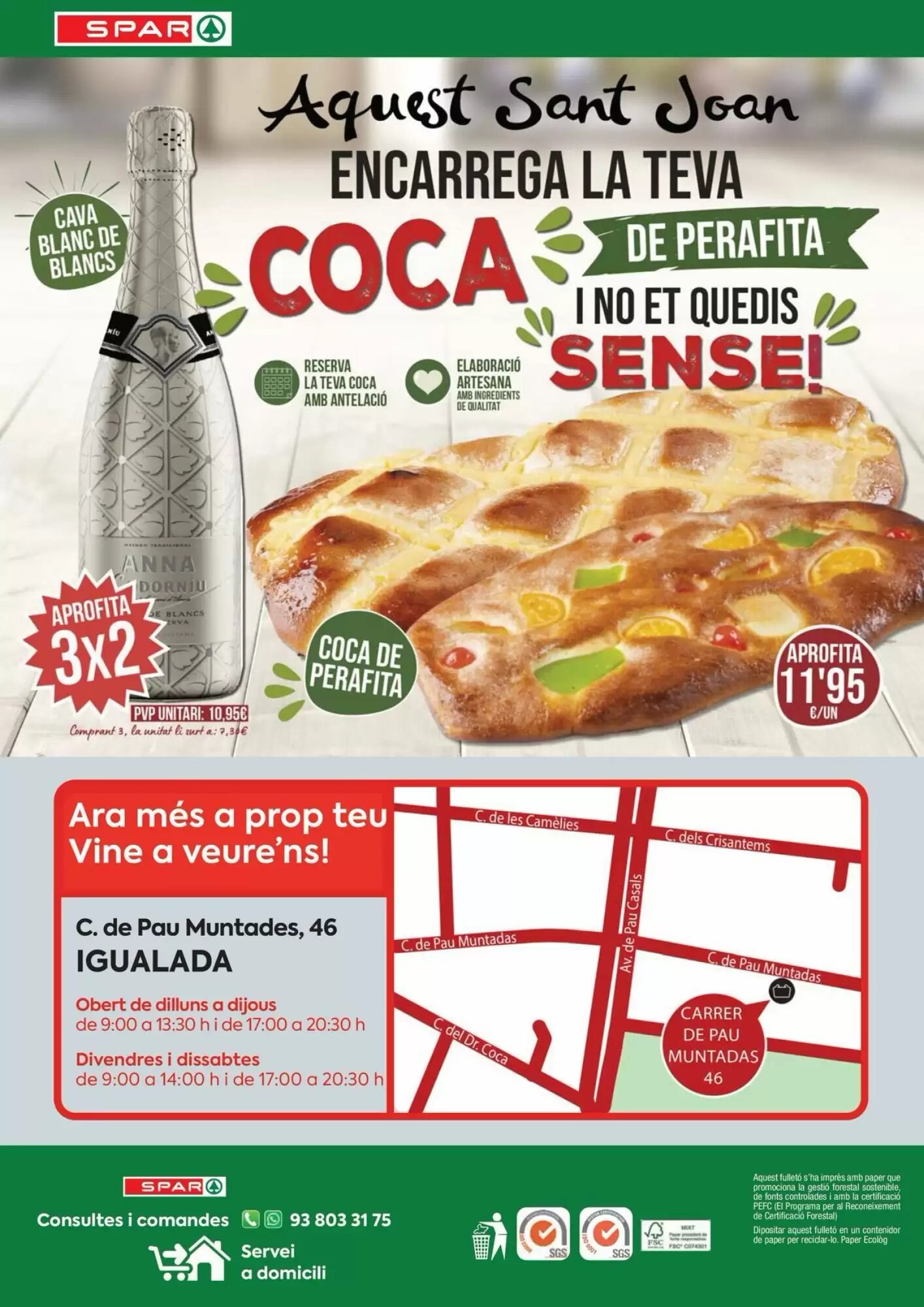 Folleto promocional de Spar válido desde el 19/06/2026 - Página 8.