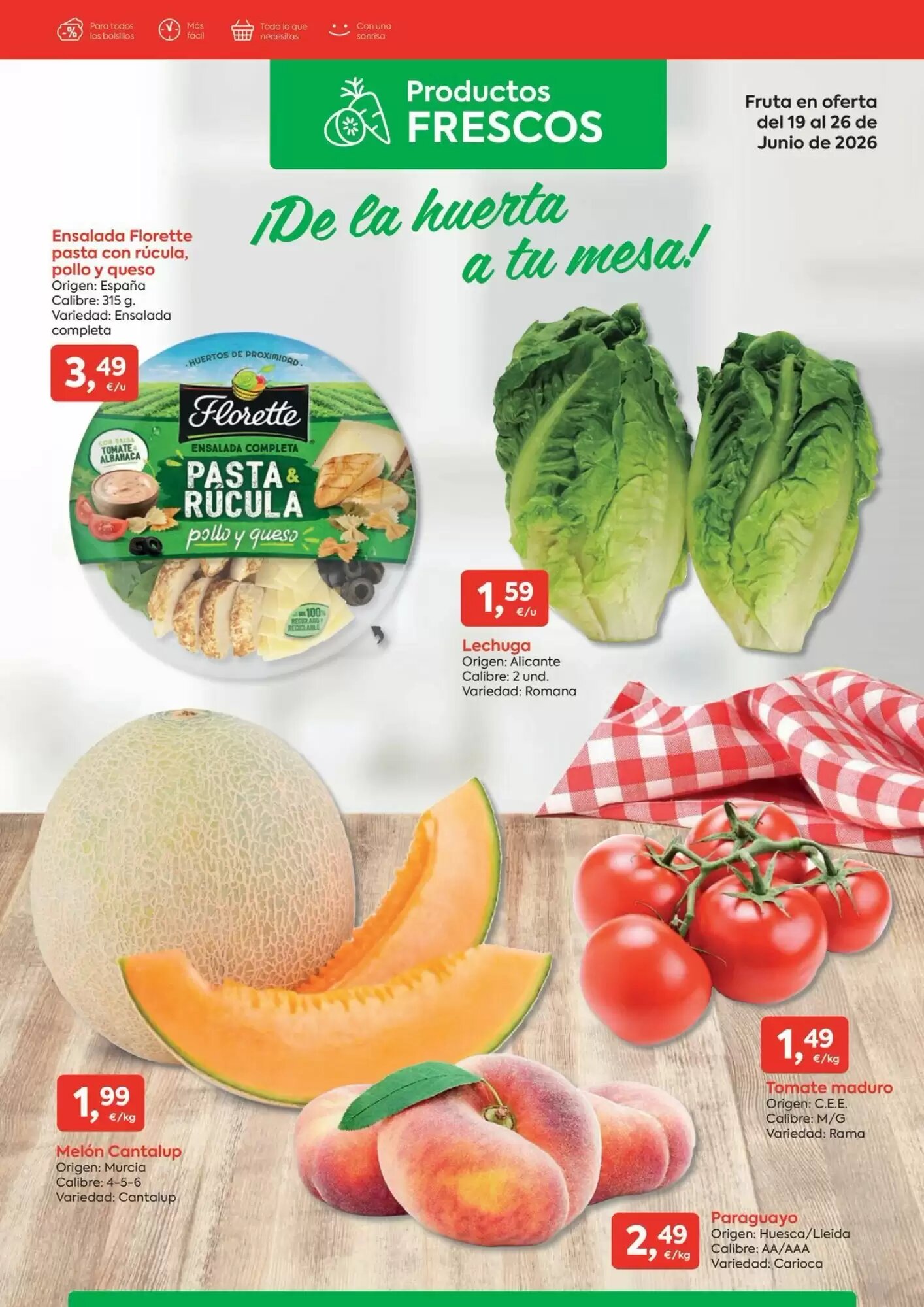 Folleto promocional de Suma Supermercados válido desde el 19/06/2026 - Página 3.