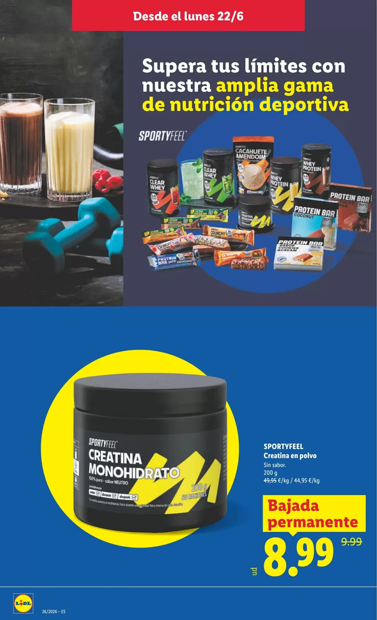 Folleto promocional de Lidl válido desde el 22/06/2026 - Página 14.