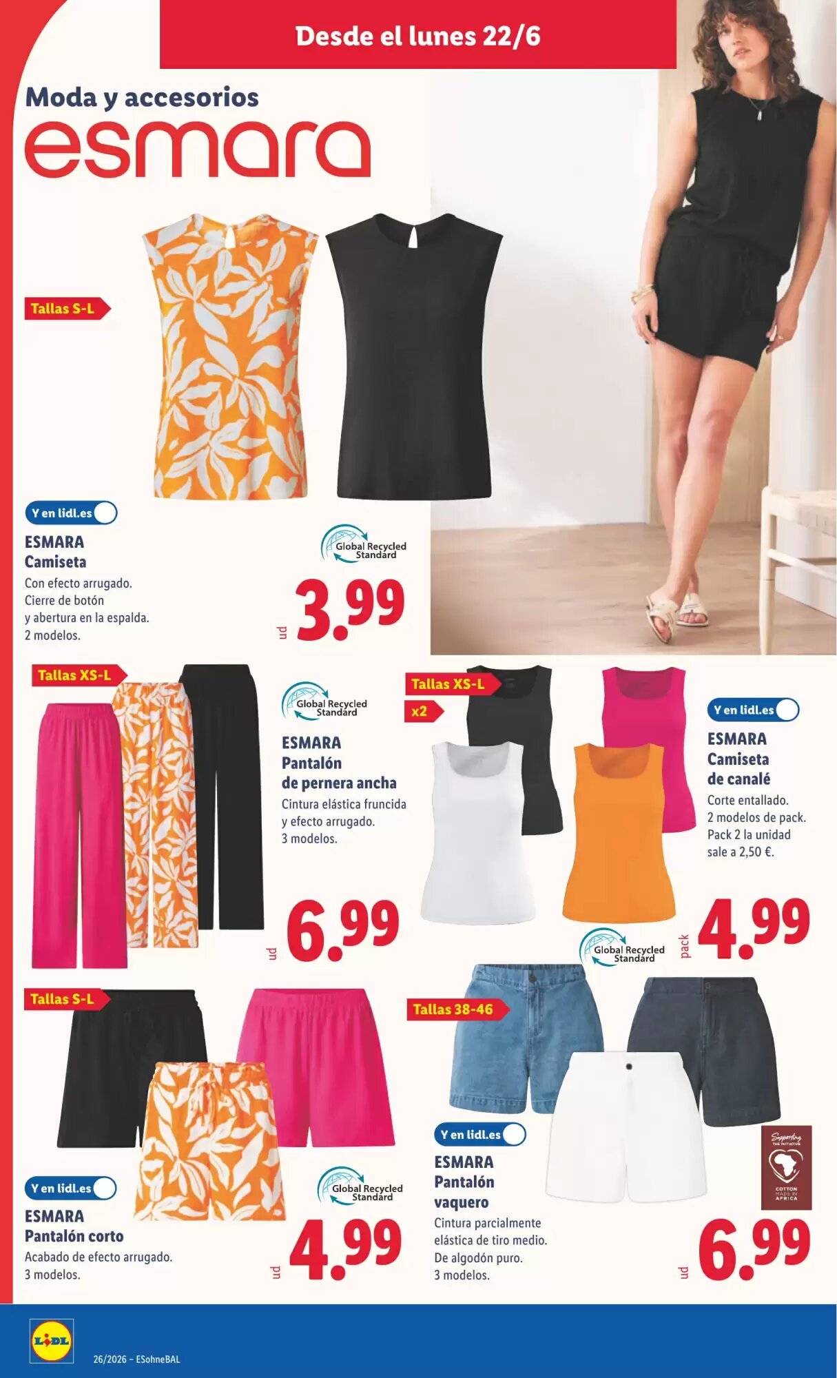Folleto promocional de Lidl válido desde el 22/06/2026 - Página 18.