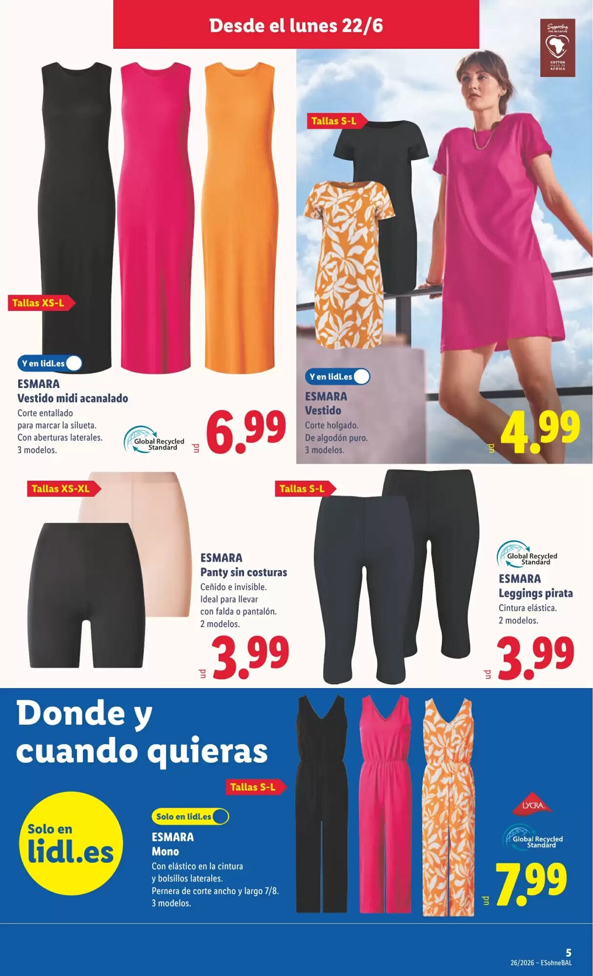 Folleto promocional de Lidl válido desde el 22/06/2026 - Página 19.