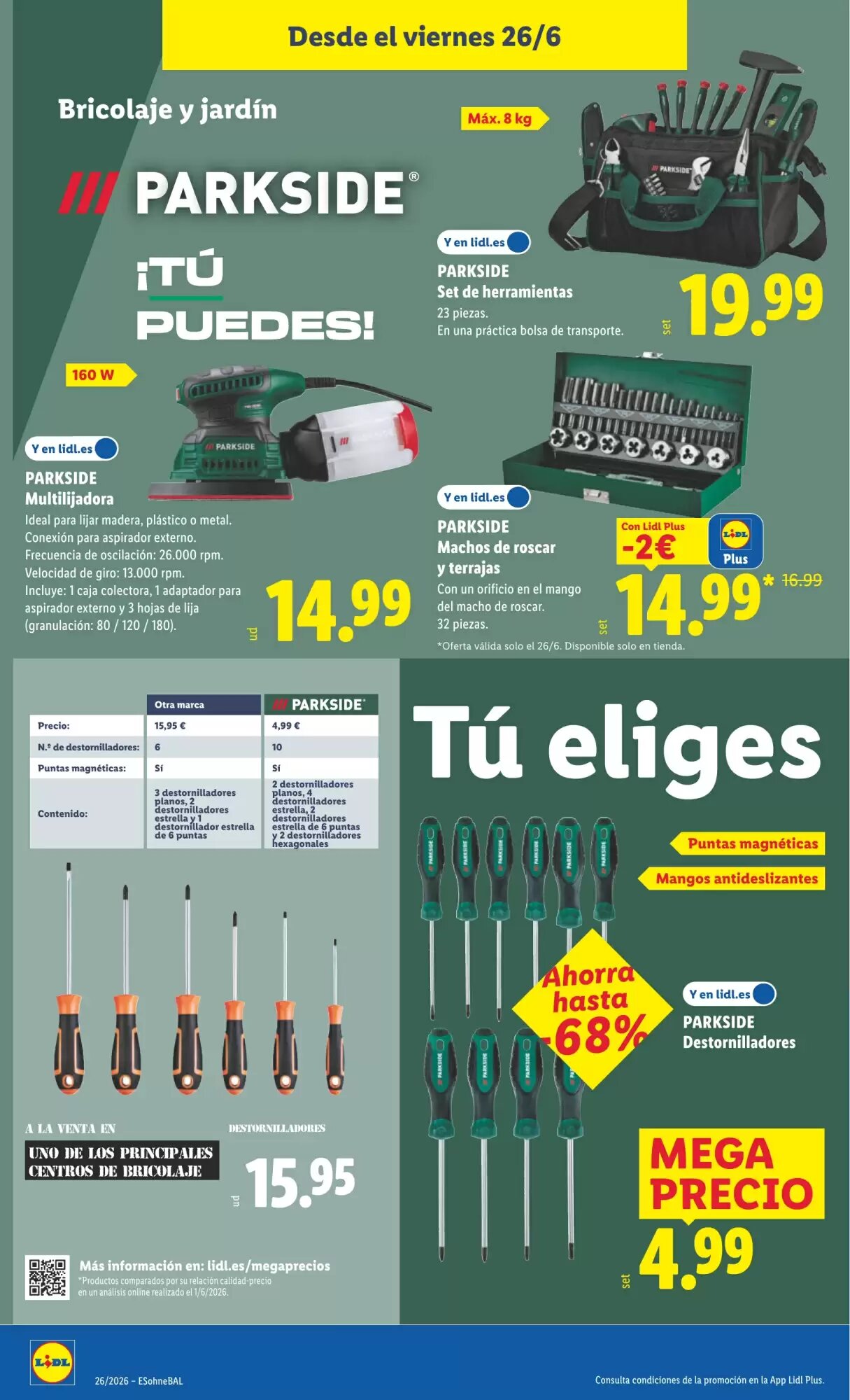 Folleto promocional de Lidl válido desde el 22/06/2026 - Página 24.