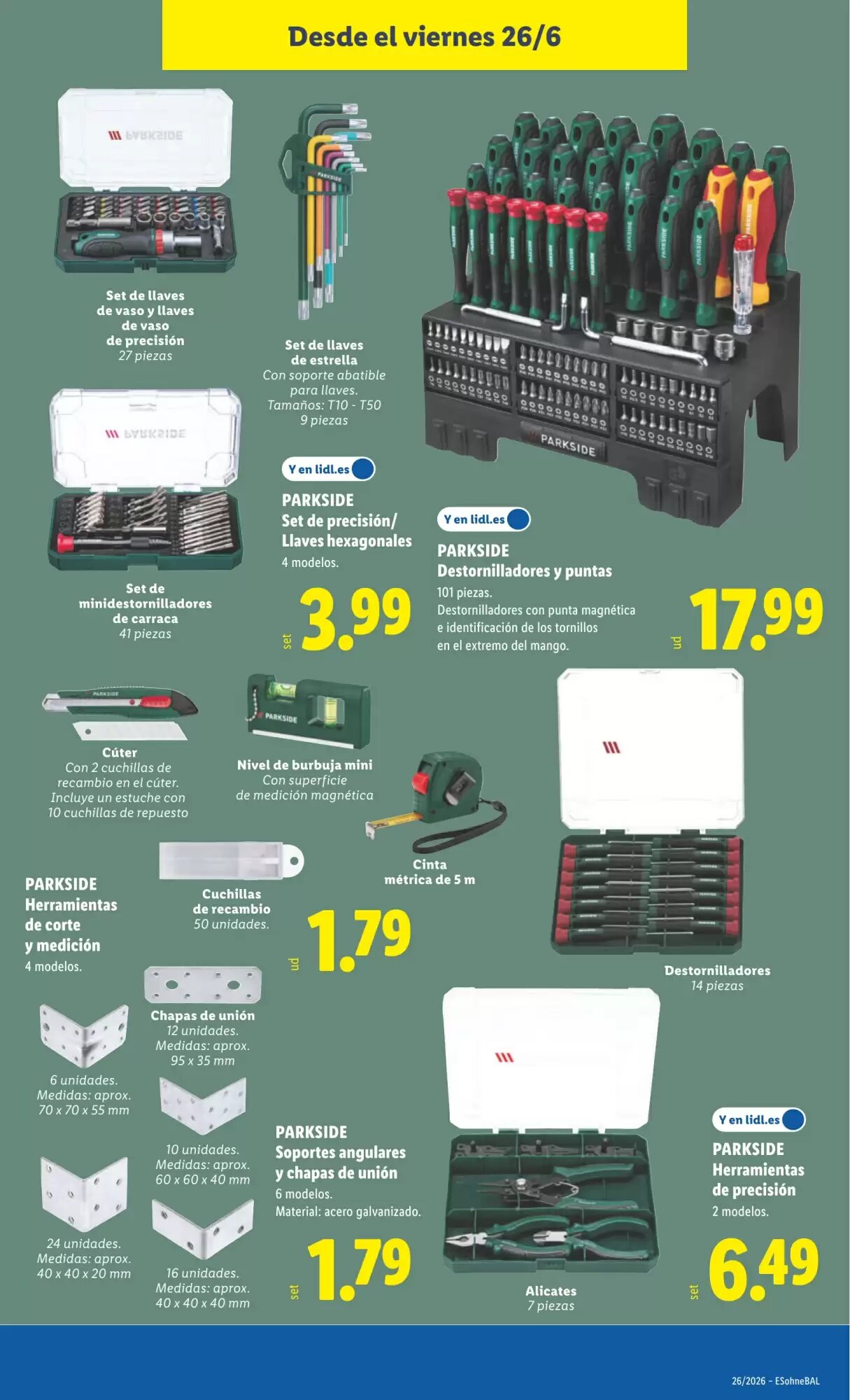 Folleto promocional de Lidl válido desde el 22/06/2026 - Página 29.