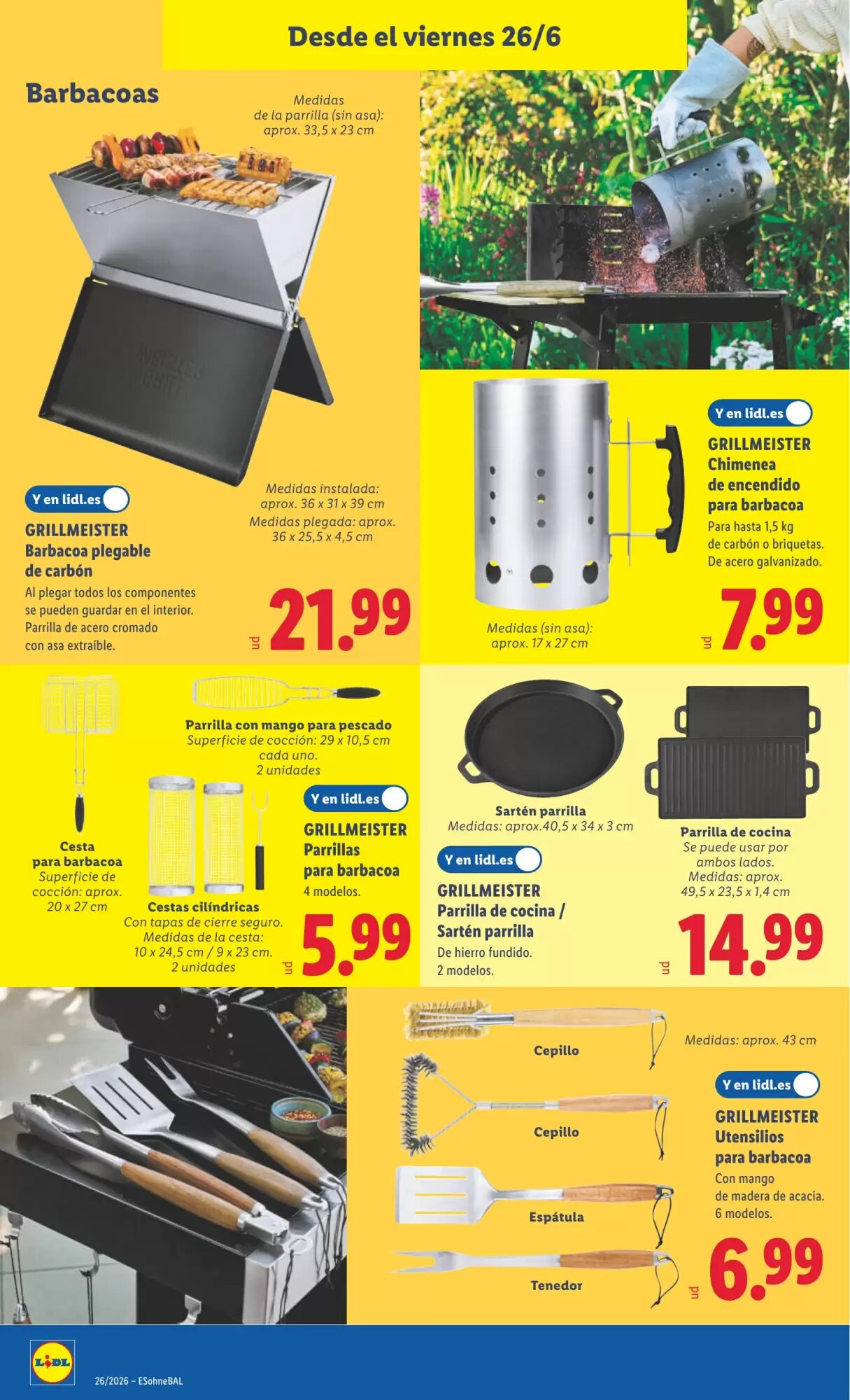 Folleto promocional de Lidl válido desde el 22/06/2026 - Página 32.
