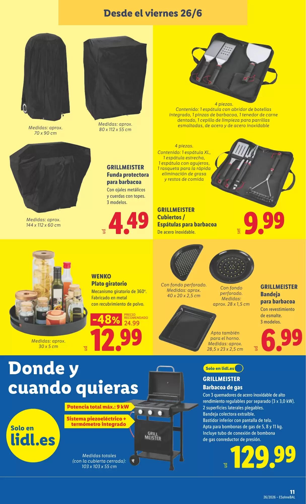 Folleto promocional de Lidl válido desde el 22/06/2026 - Página 33.