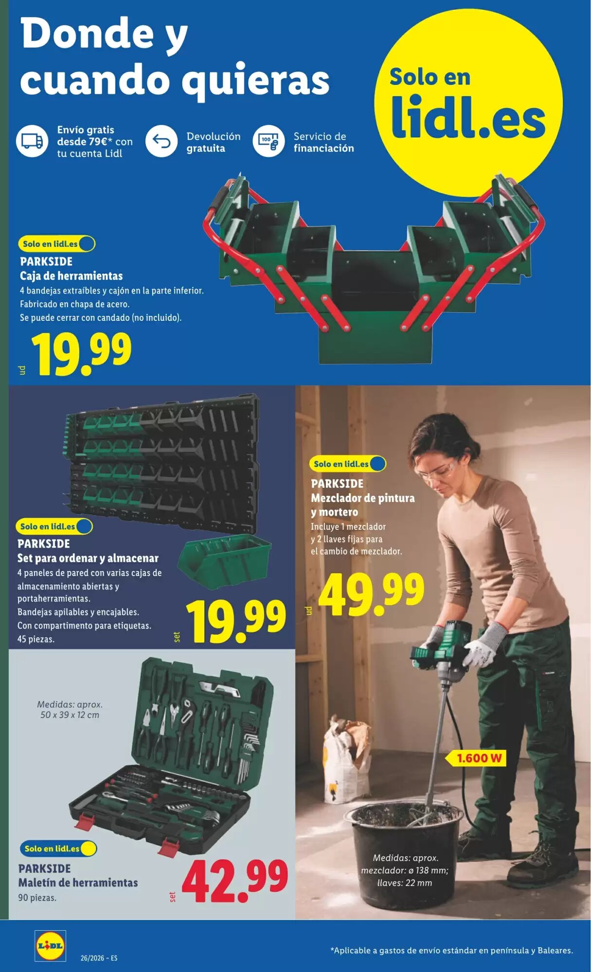 Folleto promocional de Lidl válido desde el 22/06/2026 - Página 4.