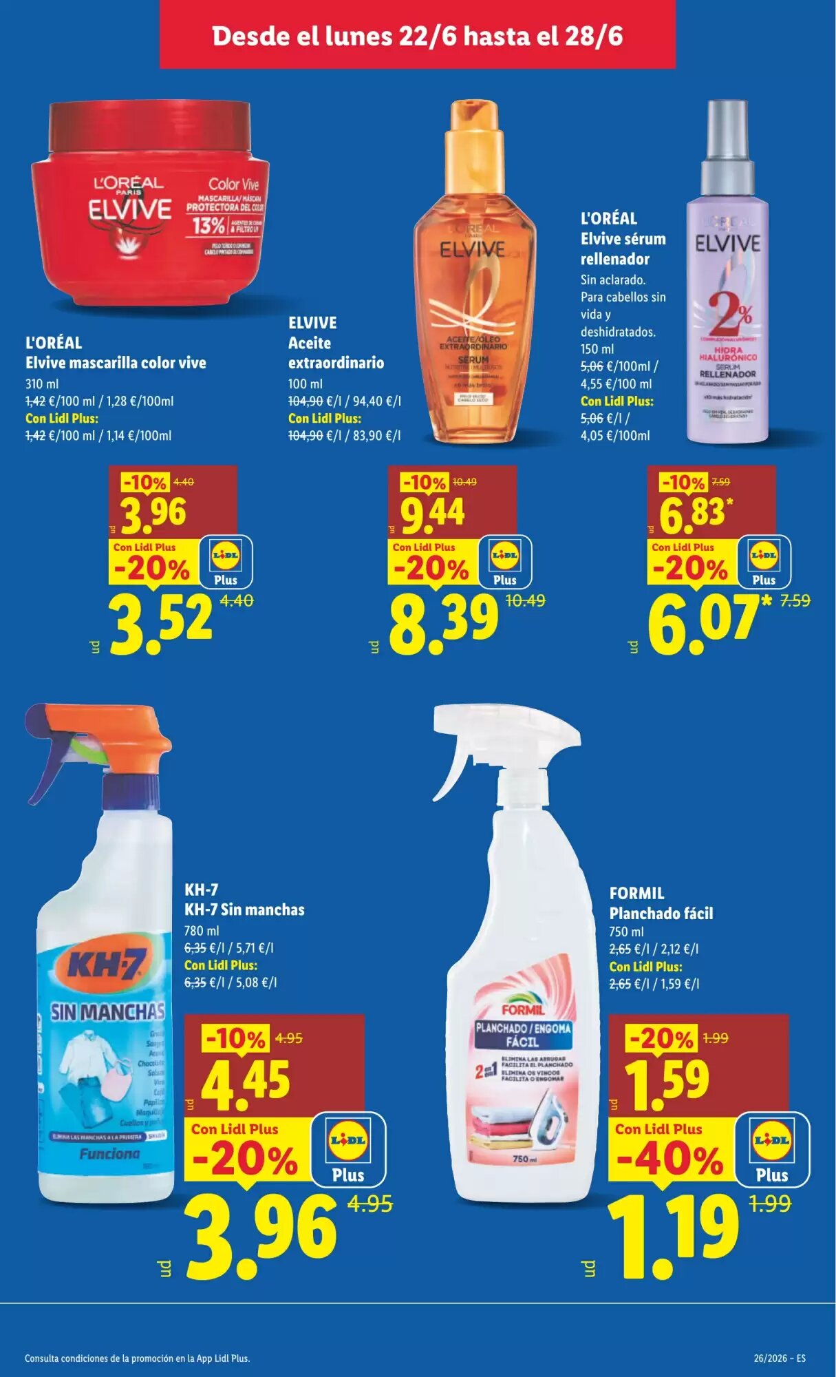 Folleto promocional de Lidl válido desde el 22/06/2026 - Página 11.