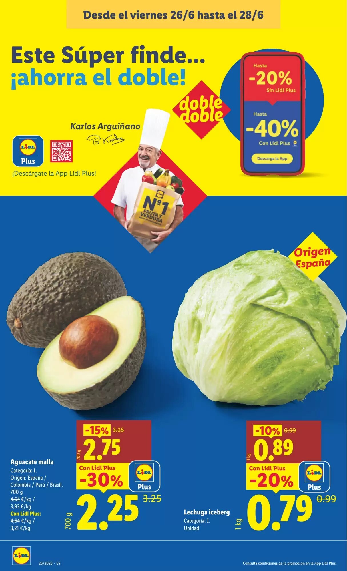 Folleto promocional de Lidl válido desde el 22/06/2026 - Página 18.