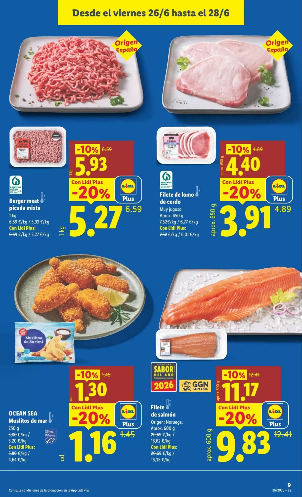 Folleto promocional de Lidl válido desde el 22/06/2026 - Página 19.
