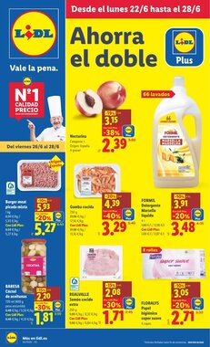 Folleto promocional de Lidl válido desde el 22/06/2026