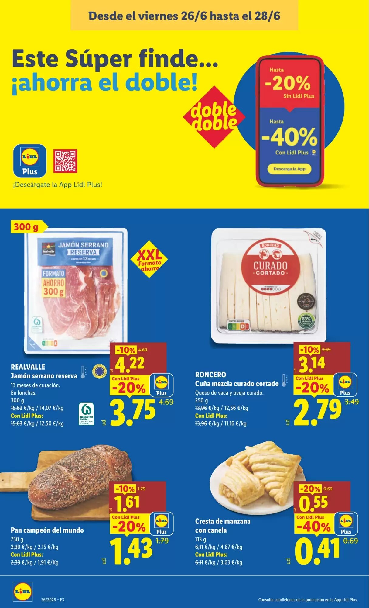 Folleto promocional de Lidl válido desde el 22/06/2026 - Página 20.