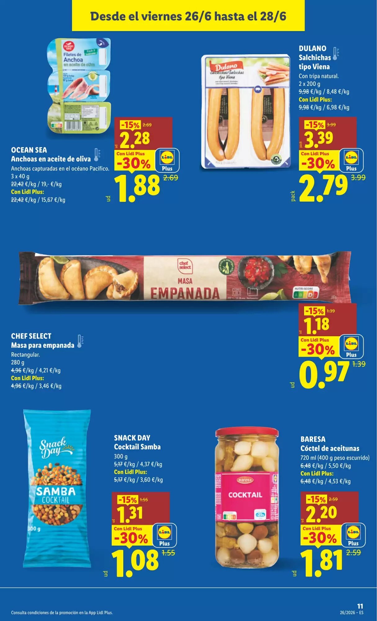 Folleto promocional de Lidl válido desde el 22/06/2026 - Página 21.
