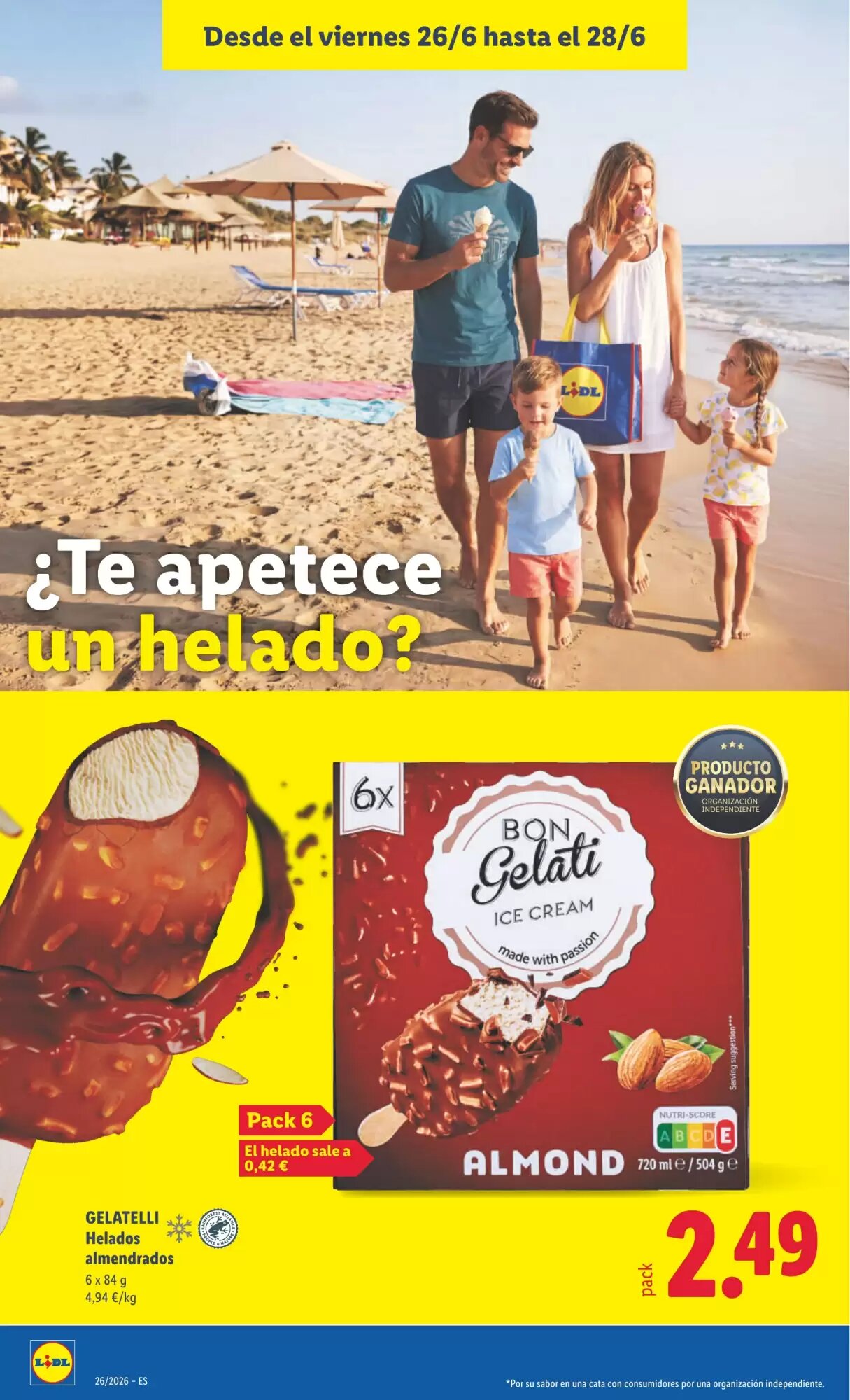 Folleto promocional de Lidl válido desde el 22/06/2026 - Página 22.