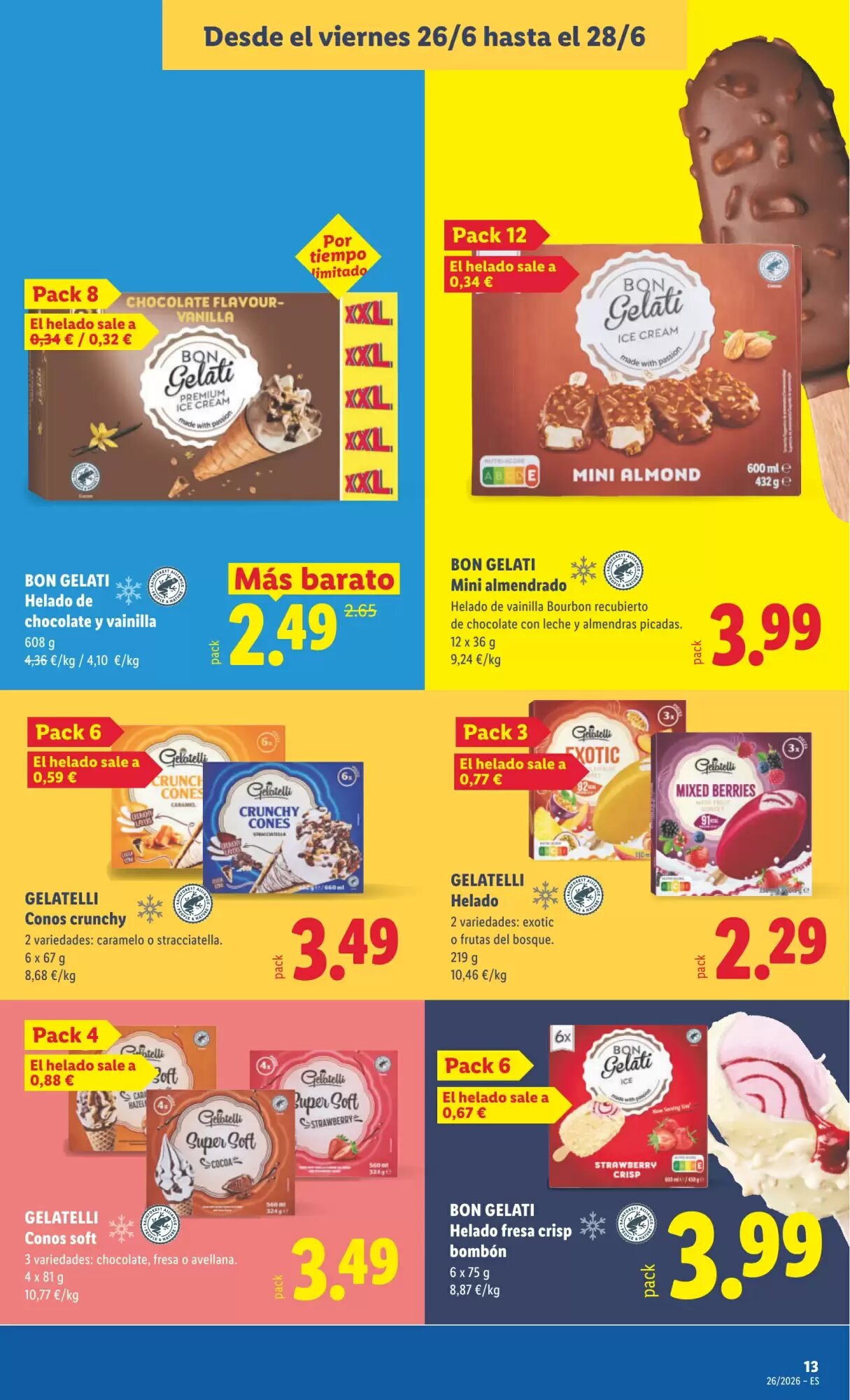 Folleto promocional de Lidl válido desde el 22/06/2026 - Página 23.