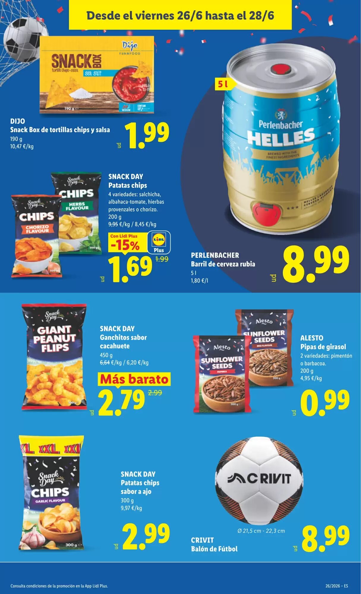 Folleto promocional de Lidl válido desde el 22/06/2026 - Página 25.
