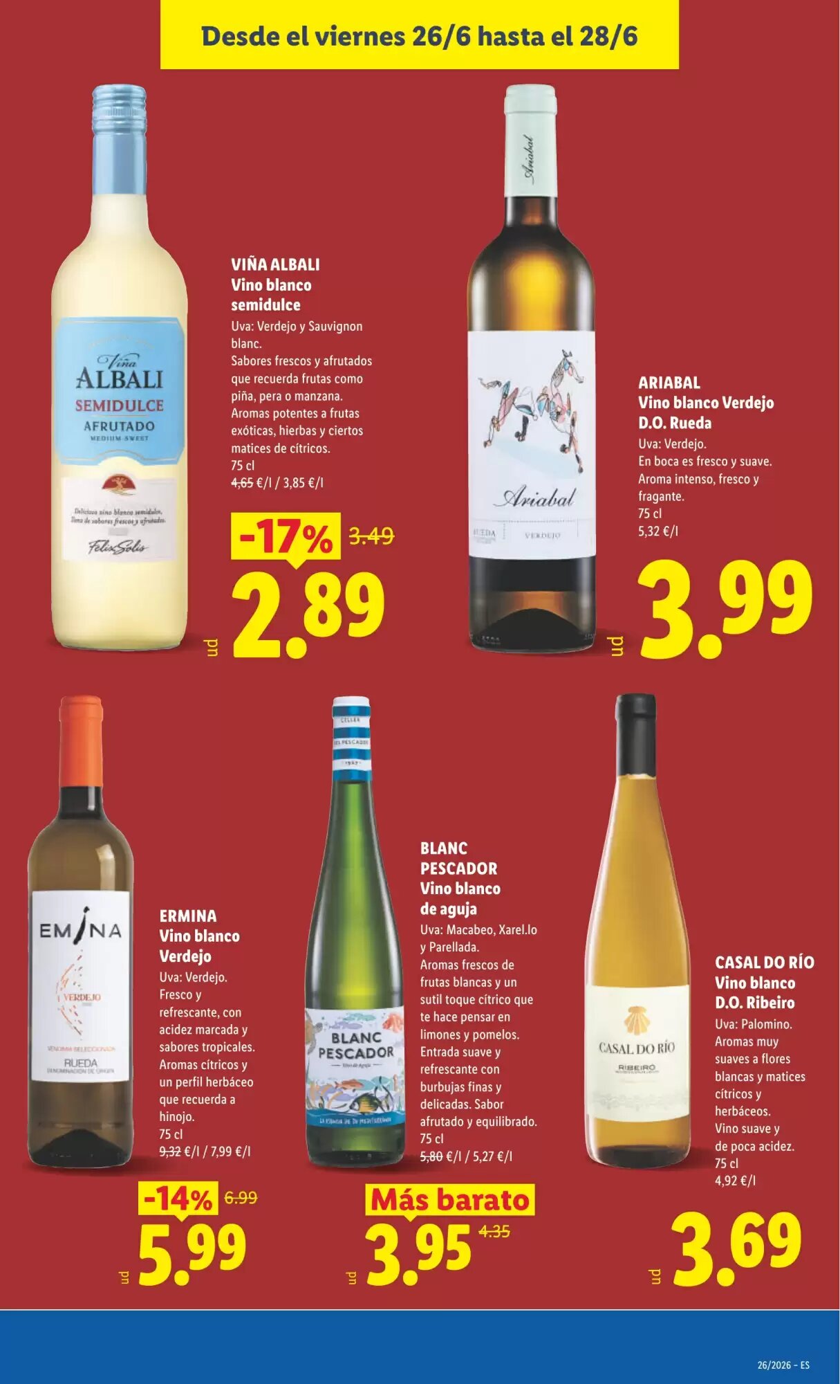 Folleto promocional de Lidl válido desde el 22/06/2026 - Página 27.