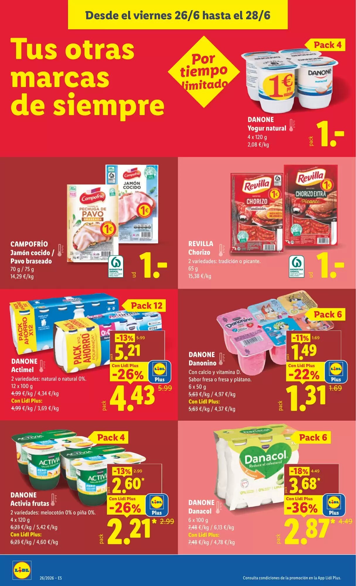 Folleto promocional de Lidl válido desde el 22/06/2026 - Página 28.