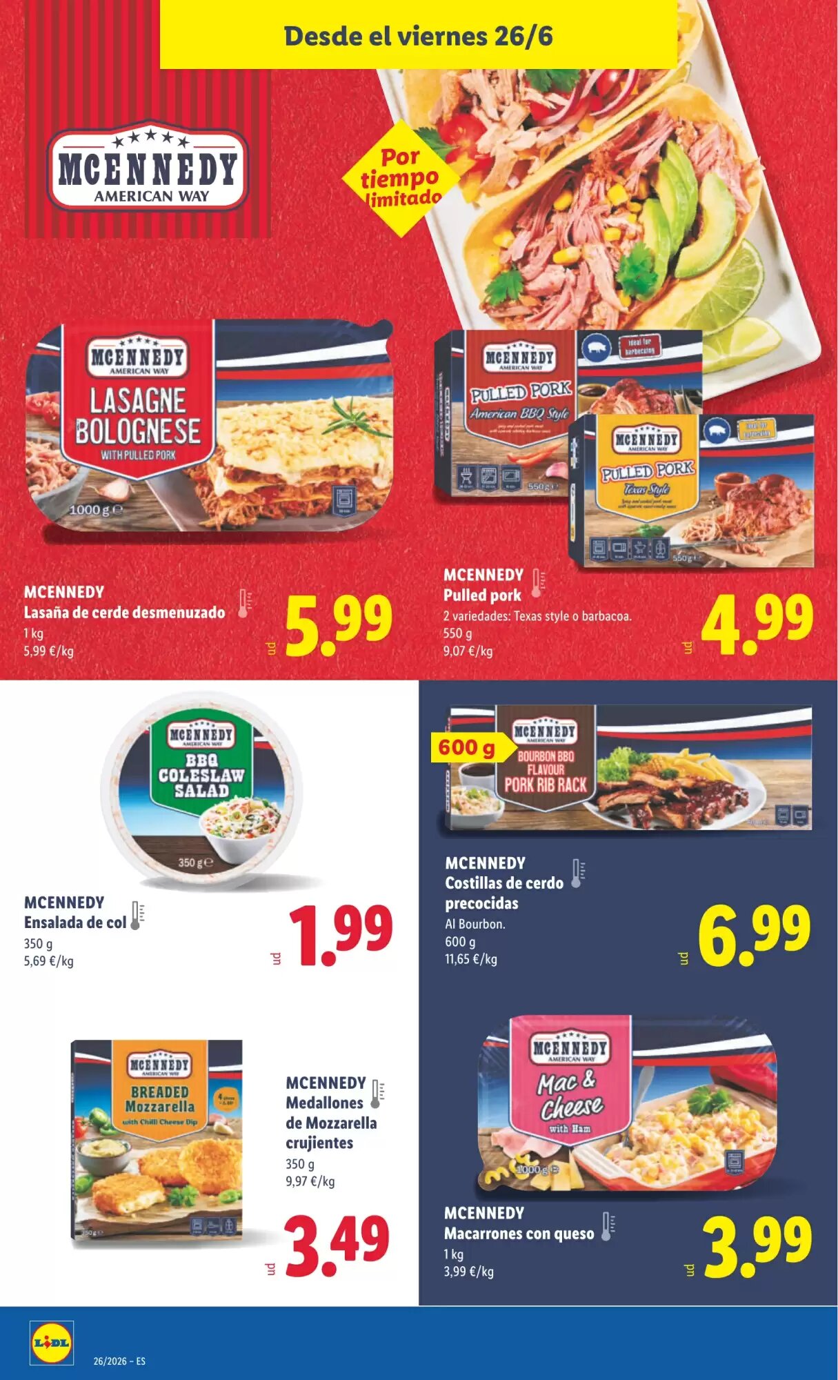 Folleto promocional de Lidl válido desde el 22/06/2026 - Página 34.
