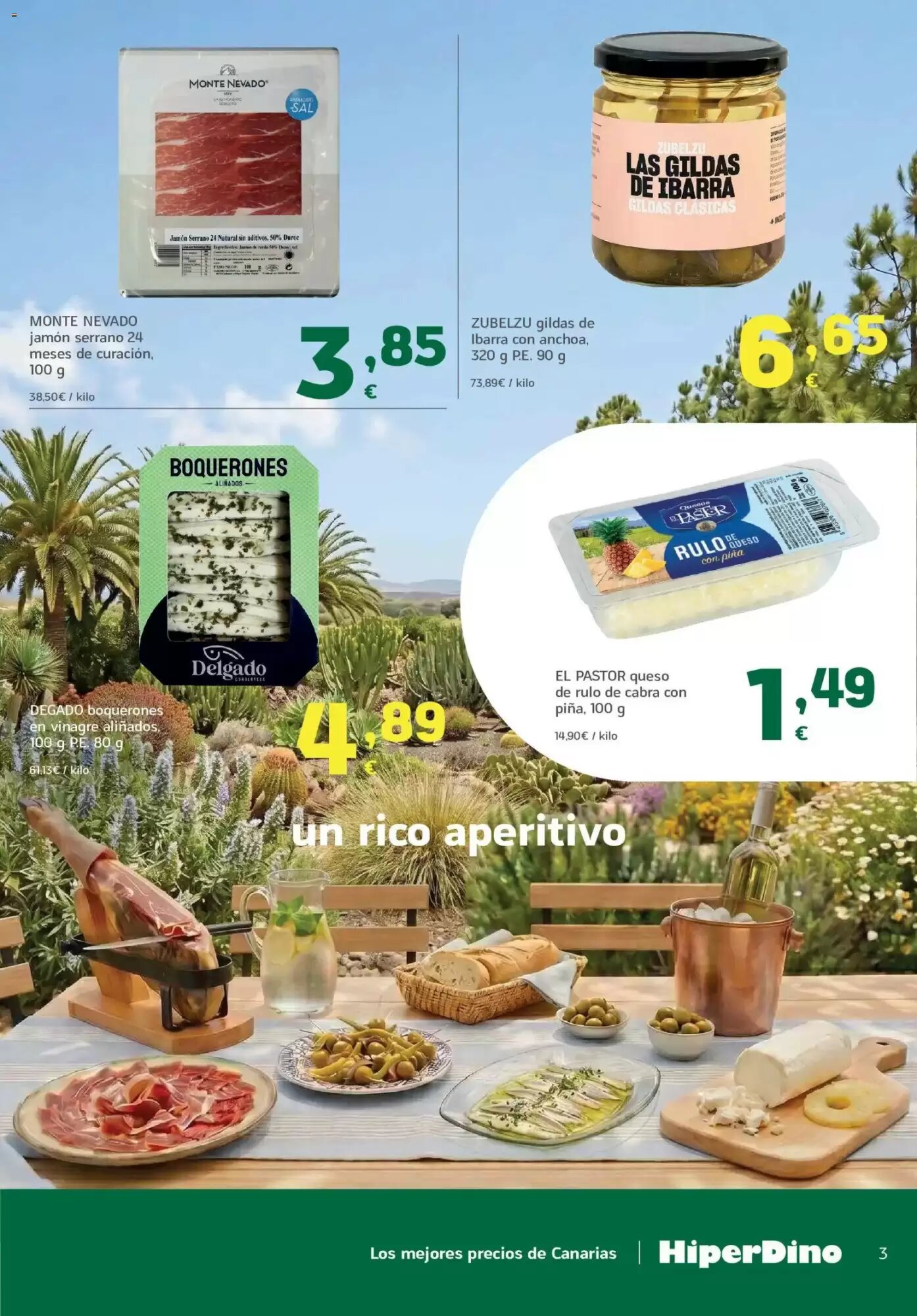 Folleto promocional de HiperDino válido desde el 23/06/2026 - Página 3.