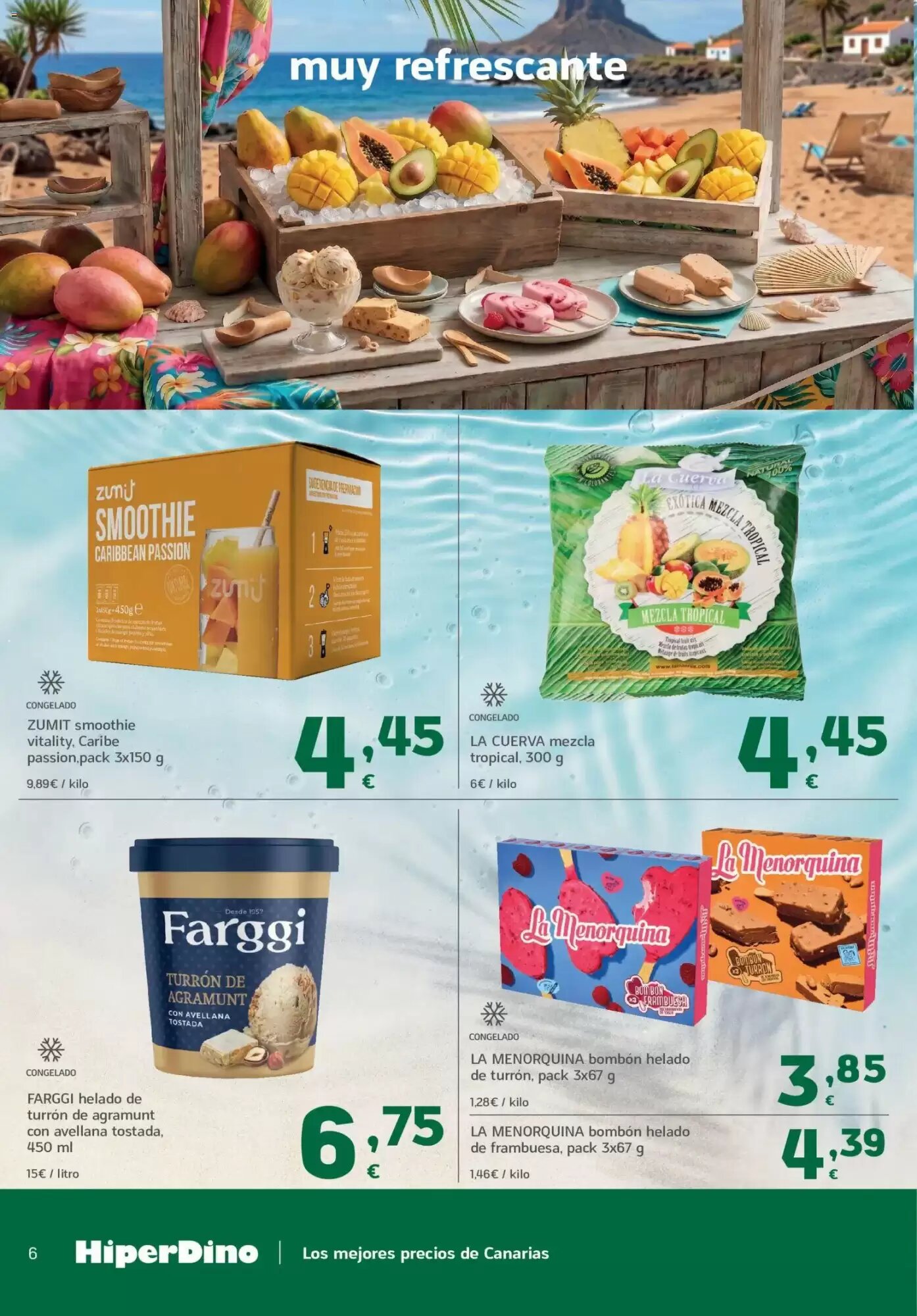 Folleto promocional de HiperDino válido desde el 23/06/2026 - Página 6.