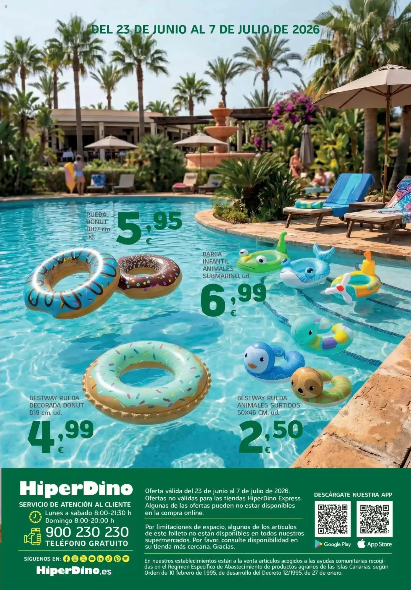 Folleto promocional de HiperDino válido desde el 23/06/2026 - Página 9.