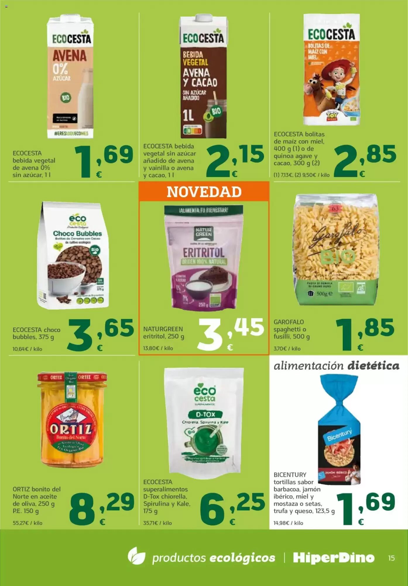Folleto promocional de HiperDino válido desde el 23/06/2026 - Página 15.