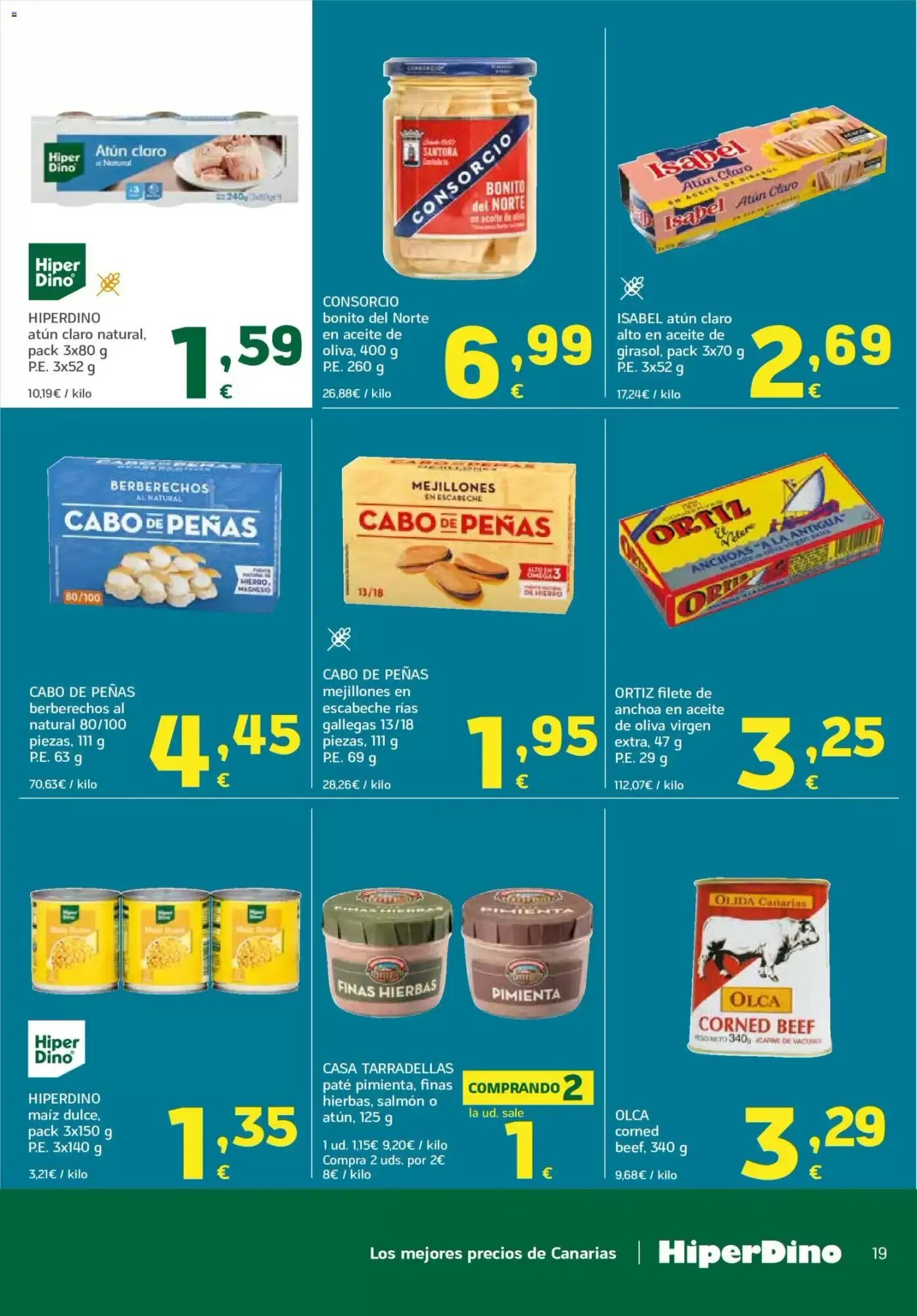 Folleto promocional de HiperDino válido desde el 23/06/2026 - Página 19.