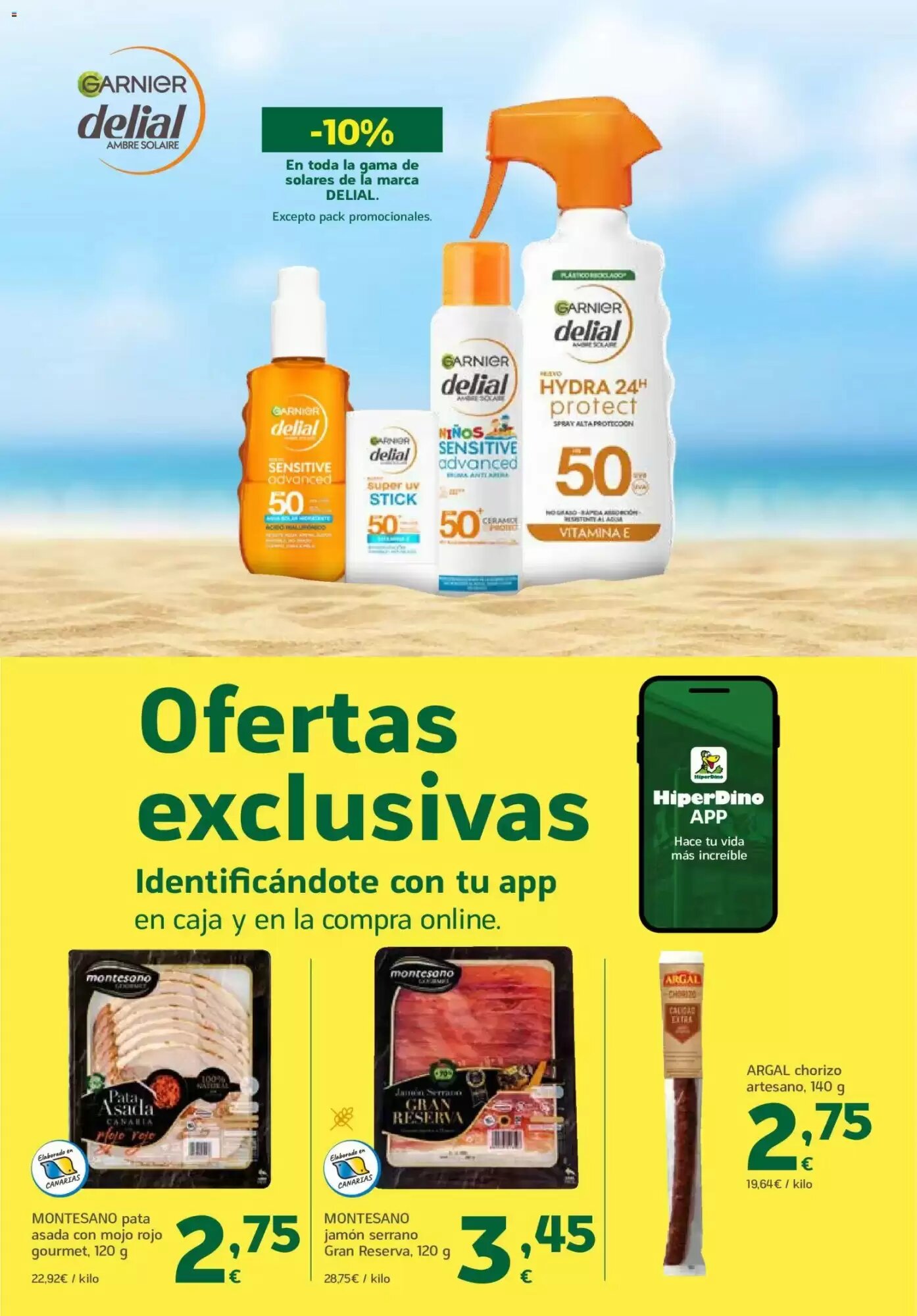 Folleto promocional de HiperDino válido desde el 23/06/2026 - Página 2.