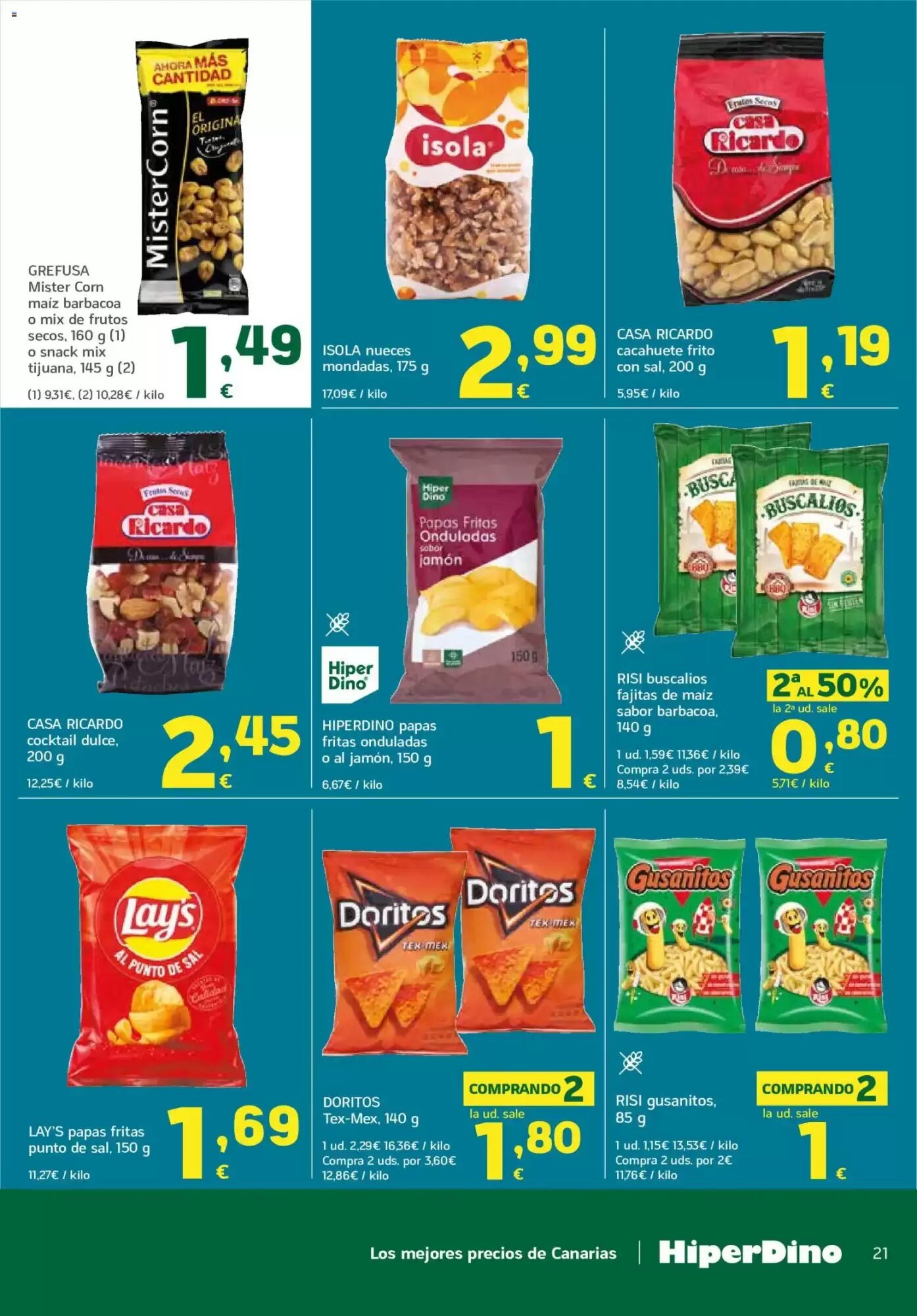 Folleto promocional de HiperDino válido desde el 23/06/2026 - Página 21.