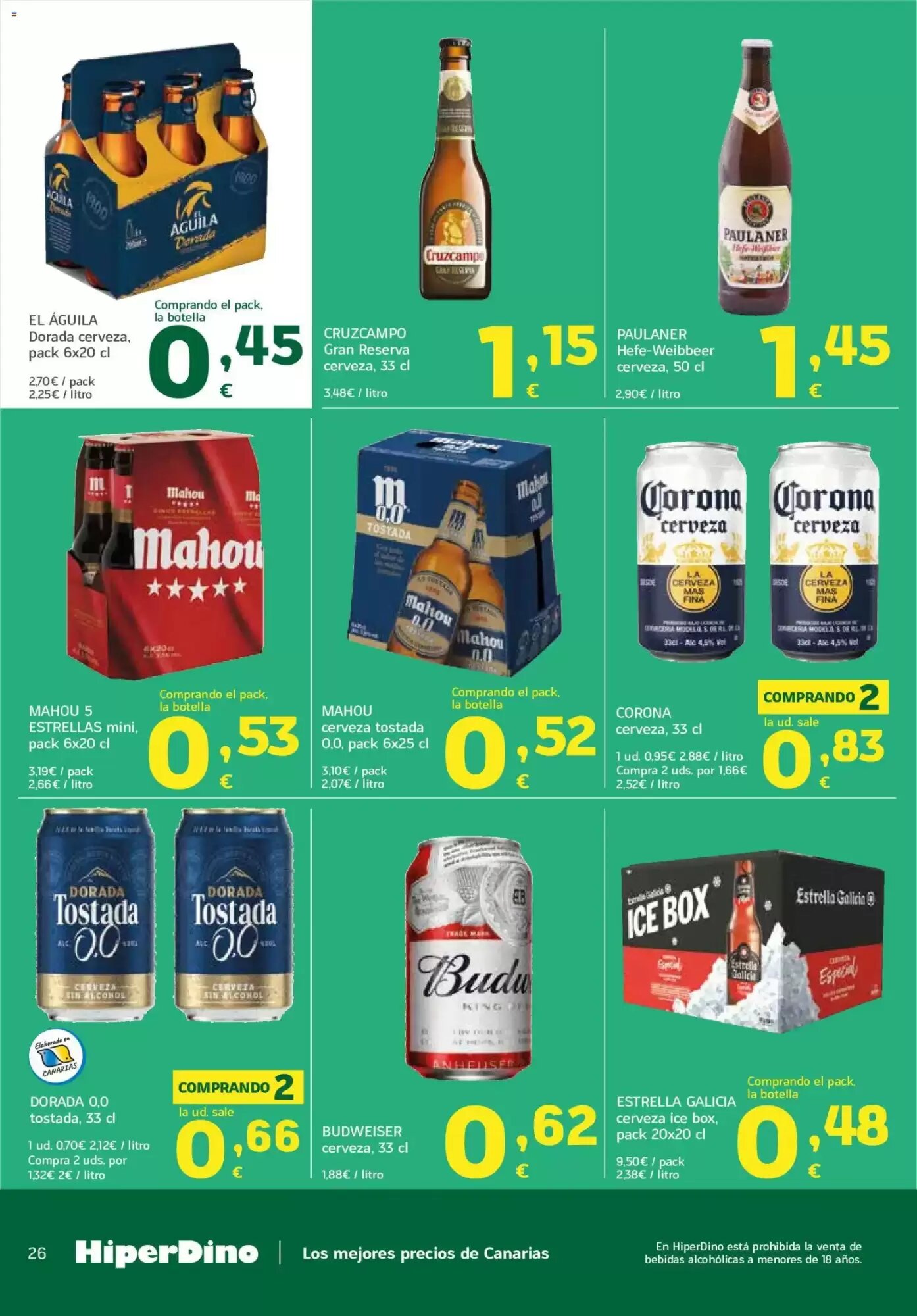Folleto promocional de HiperDino válido desde el 23/06/2026 - Página 26.