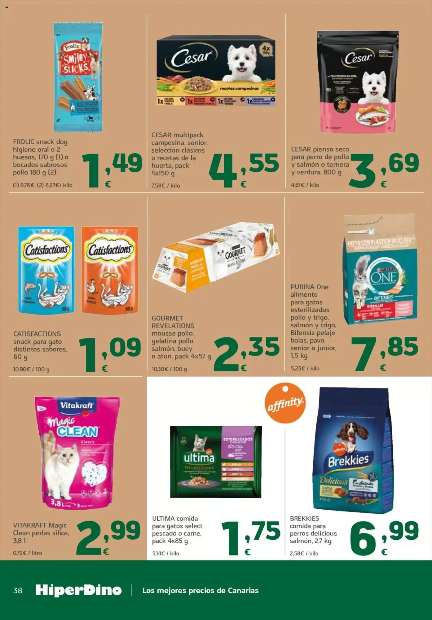 Folleto promocional de HiperDino válido desde el 23/06/2026 - Página 38.