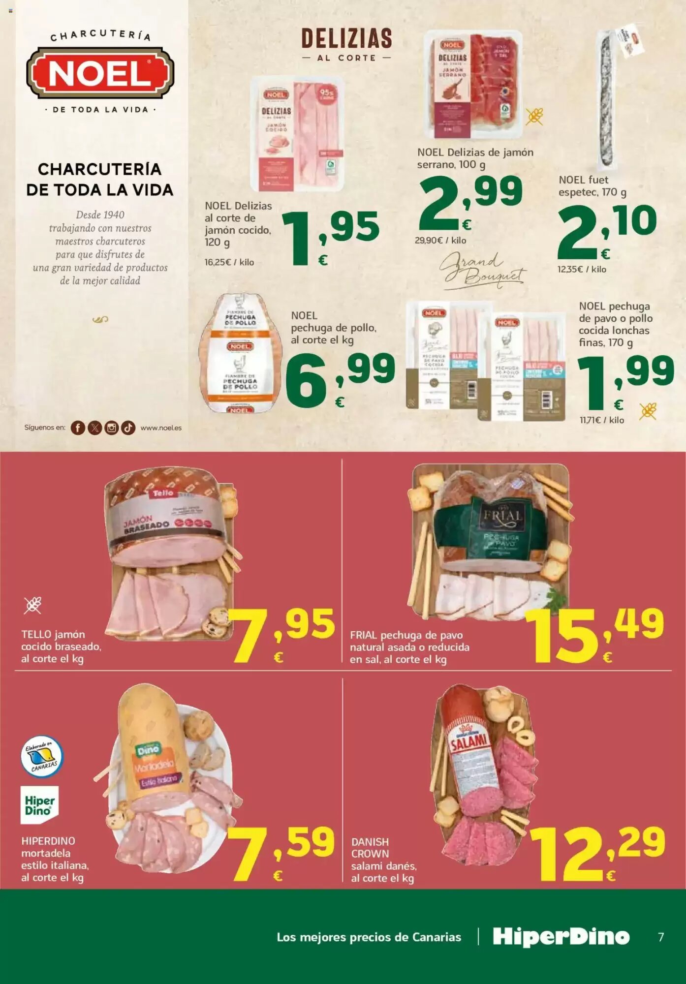 Folleto promocional de HiperDino válido desde el 23/06/2026 - Página 7.