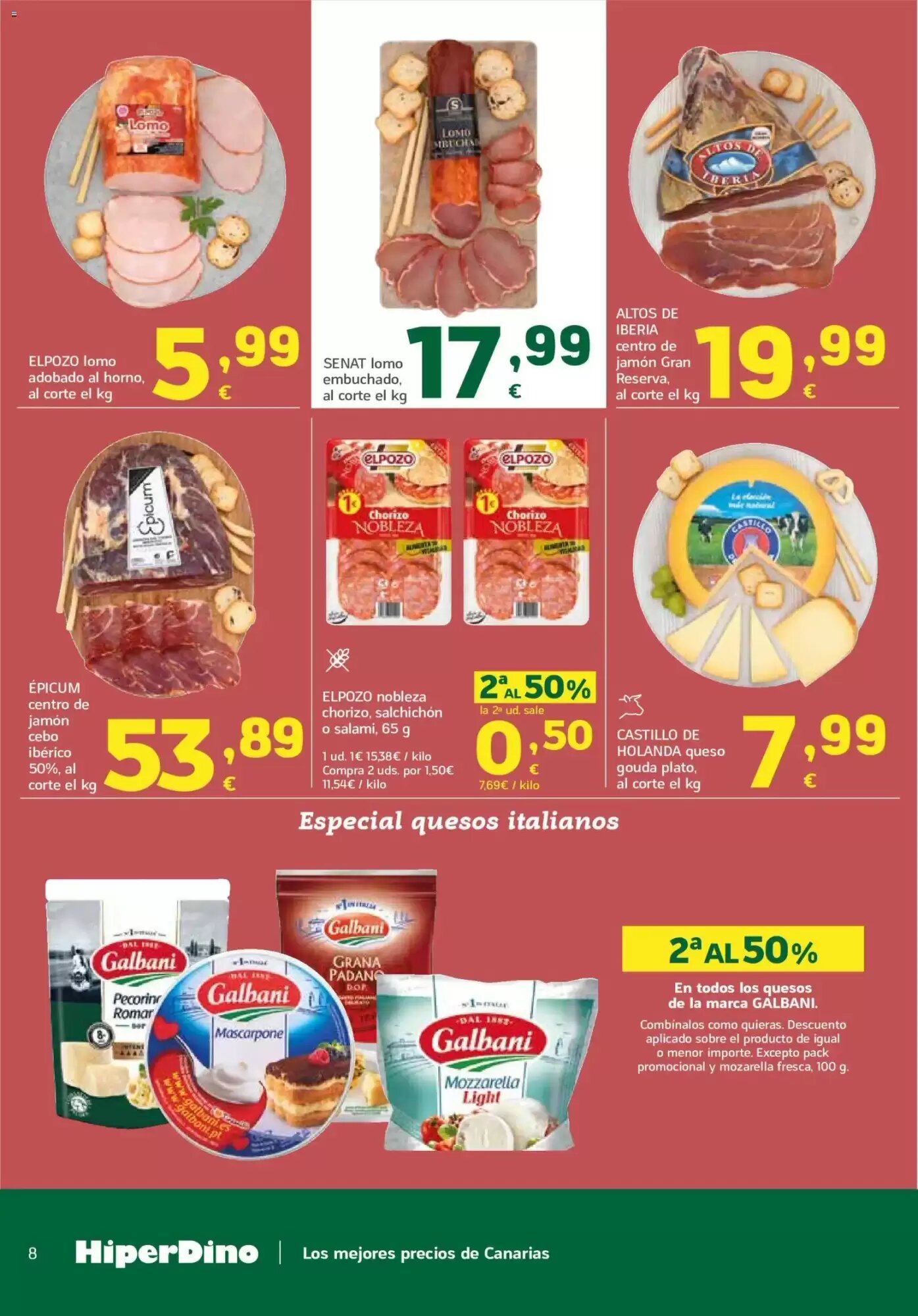 Folleto promocional de HiperDino válido desde el 23/06/2026 - Página 8.