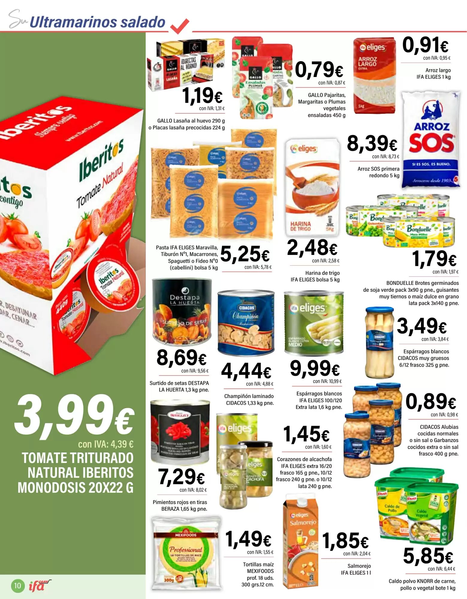 Folleto promocional de Cash Ifa válido desde el 23/06/2026 - Página 10.