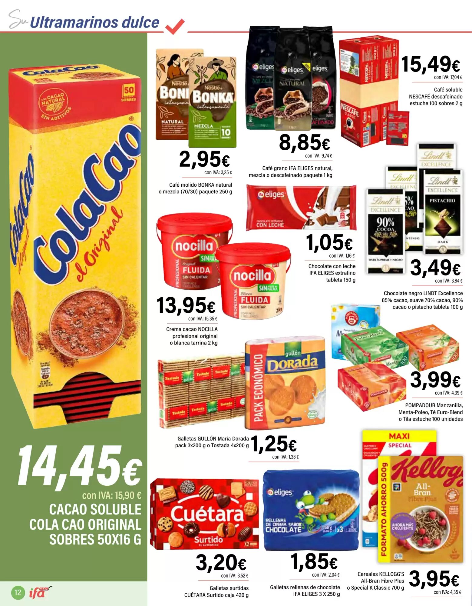 Folleto promocional de Cash Ifa válido desde el 23/06/2026 - Página 12.